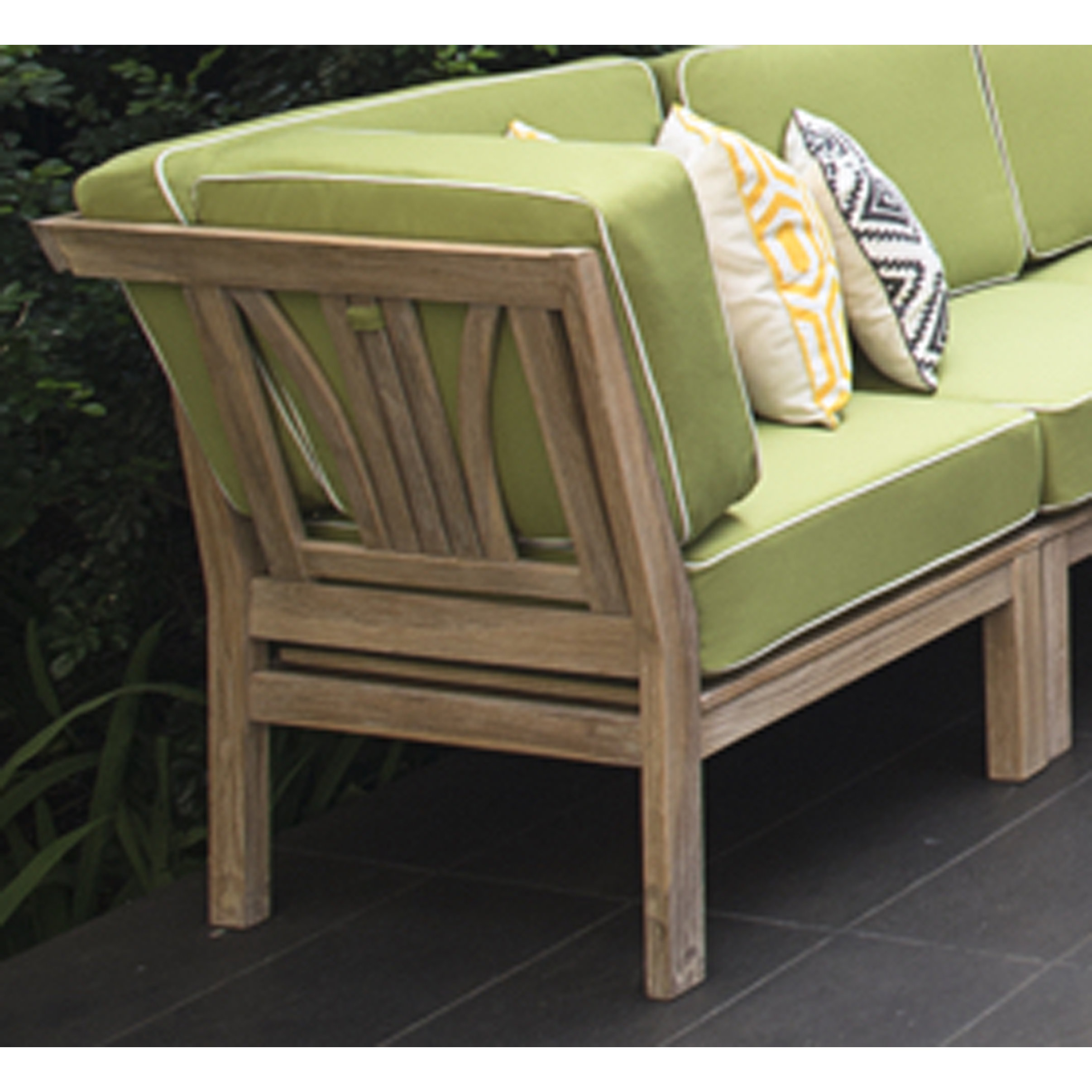 Cambridge Casual Kensington Corner Lounge Chair With Cushions Wayfair