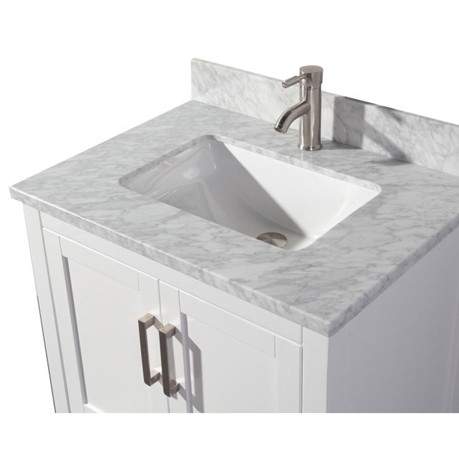 MTDVanities Ricca 30" Single Sink Bathroom Vanity Set with Mirror
