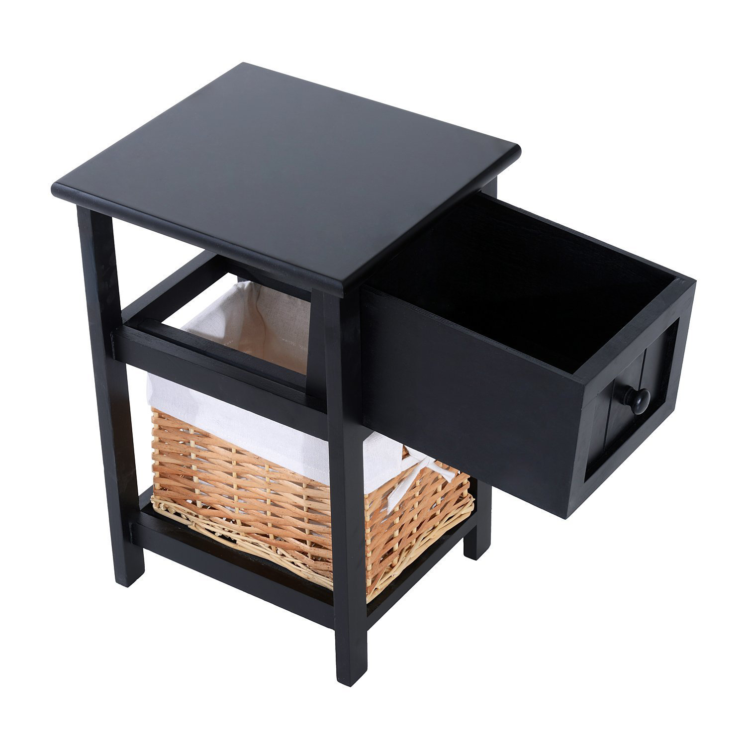 1 Drawer Bedside Table & Reviews Wayfair UK