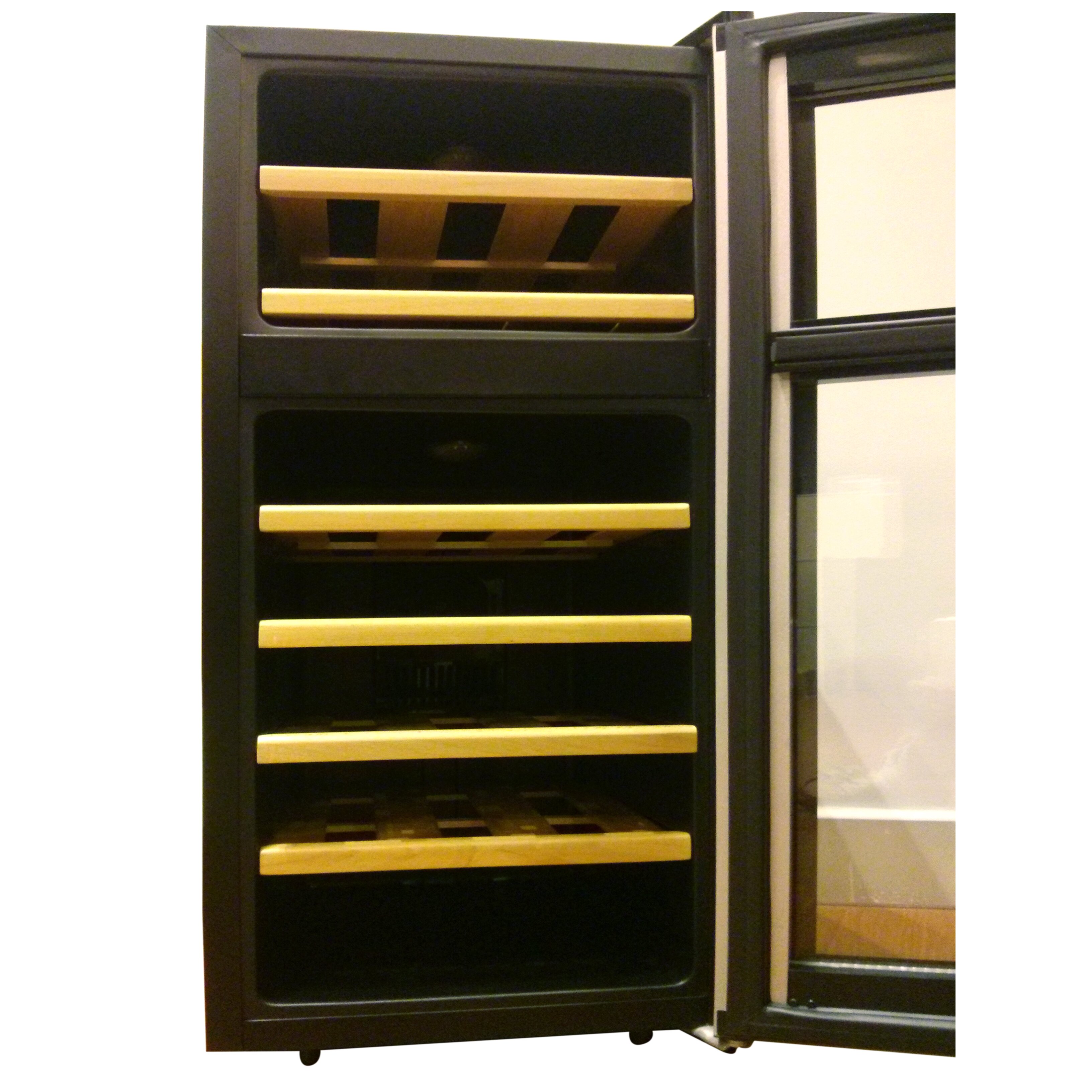 Homeimage 21 Bottle Dual Zone Freestanding Wine Refrigerator & Reviews ...