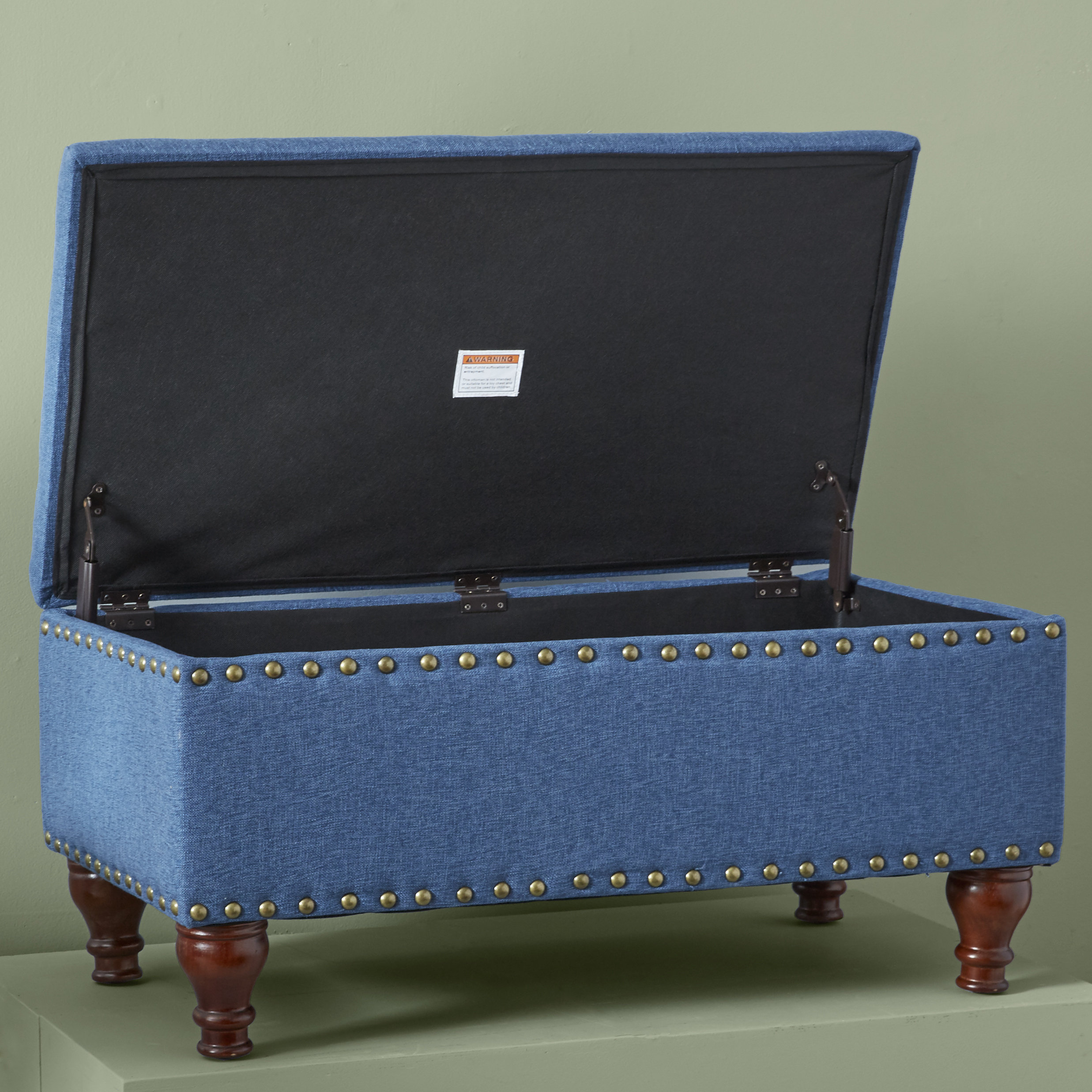 HomePop Filander Upholstered Storage Bench & Reviews Wayfair