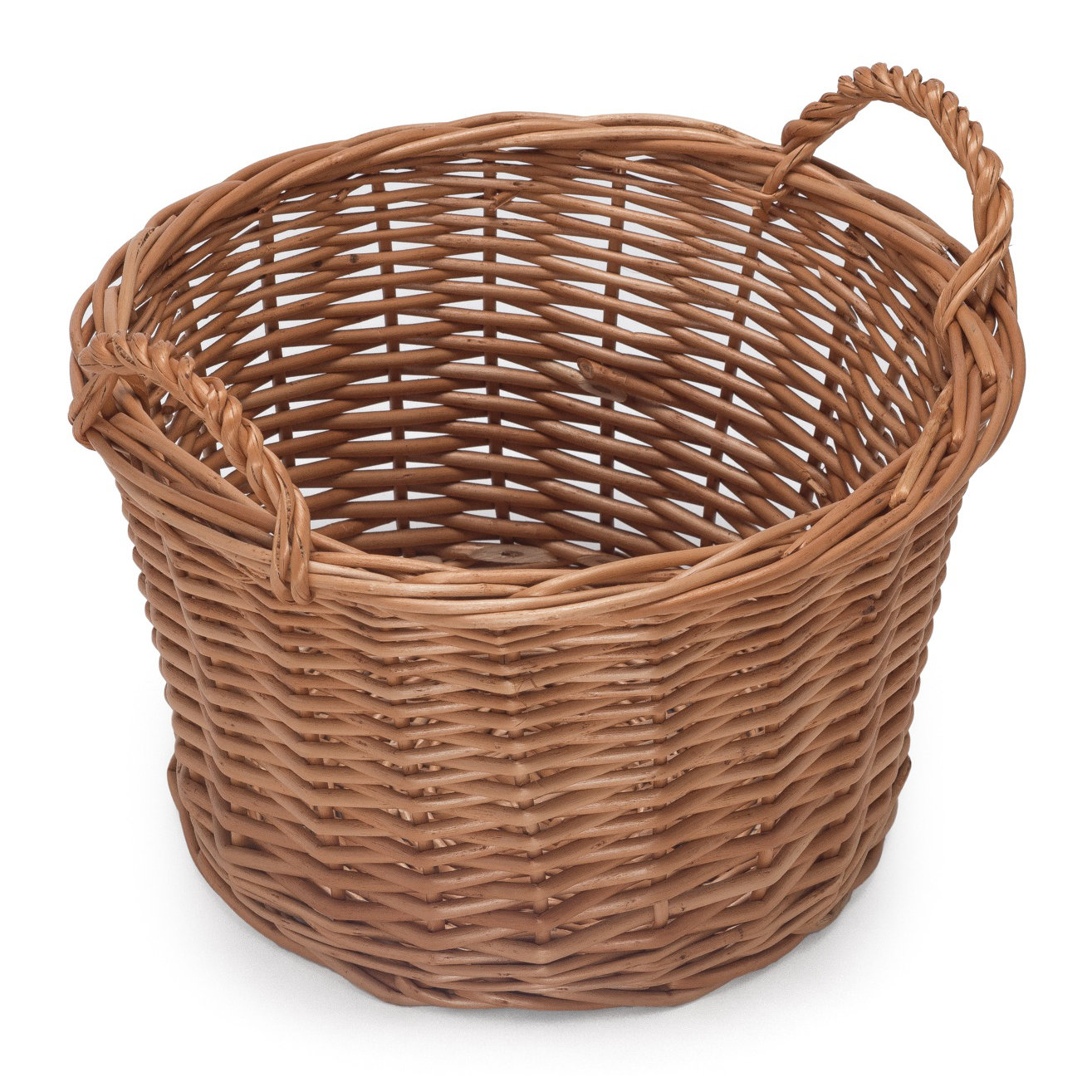 Prestige Wicker Round Small Wicker Storage Basket | Wayfair UK