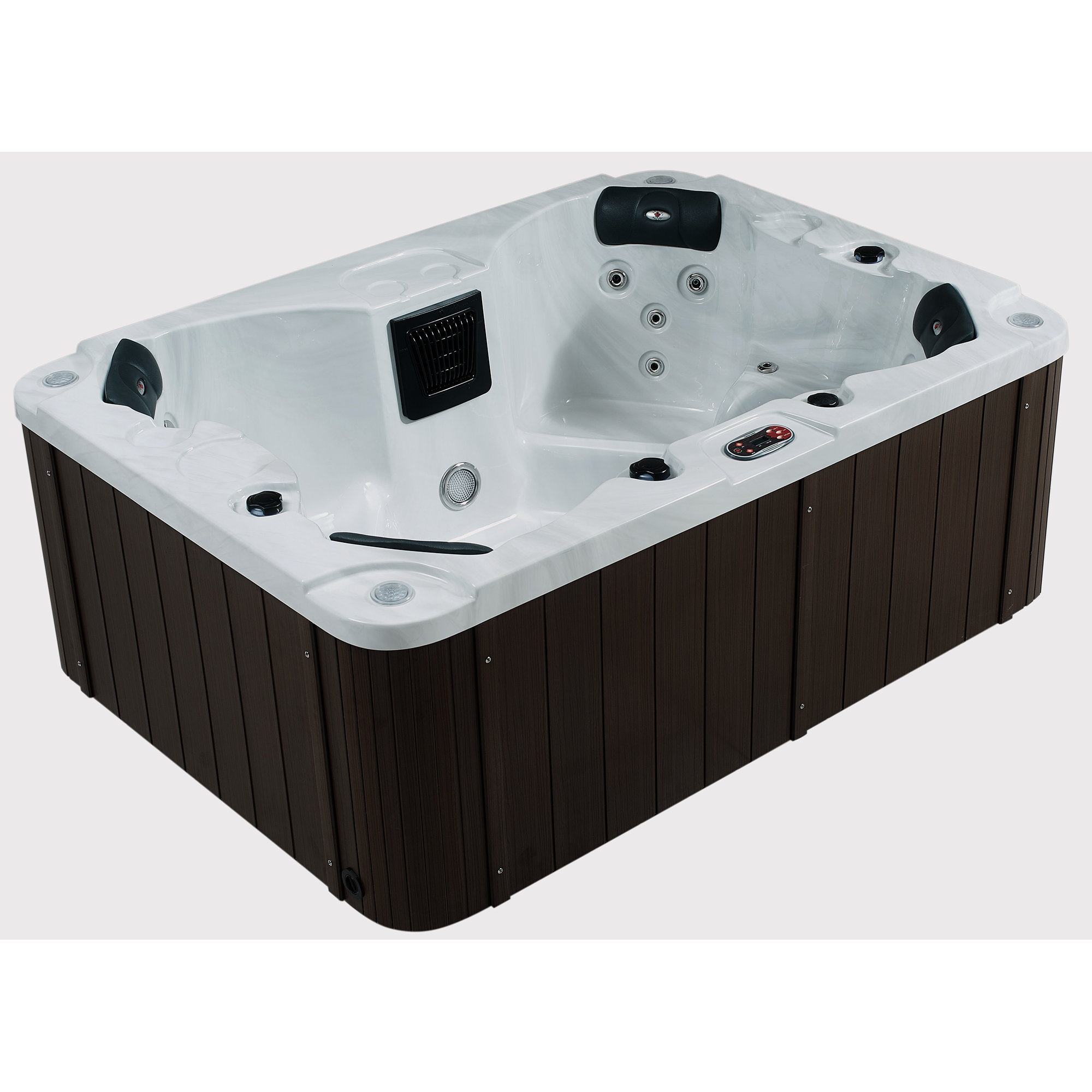 Canadian Spa Co 4Person 22Jet Halifax SE Hot Tub with Waterfall Wayfair