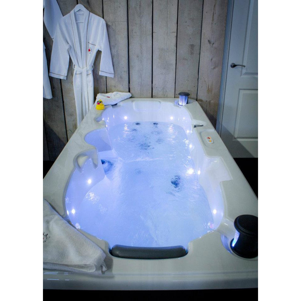 Canadian Spa Co 2Person 17Jet Yukon Plug and Play Spa with Waterfall