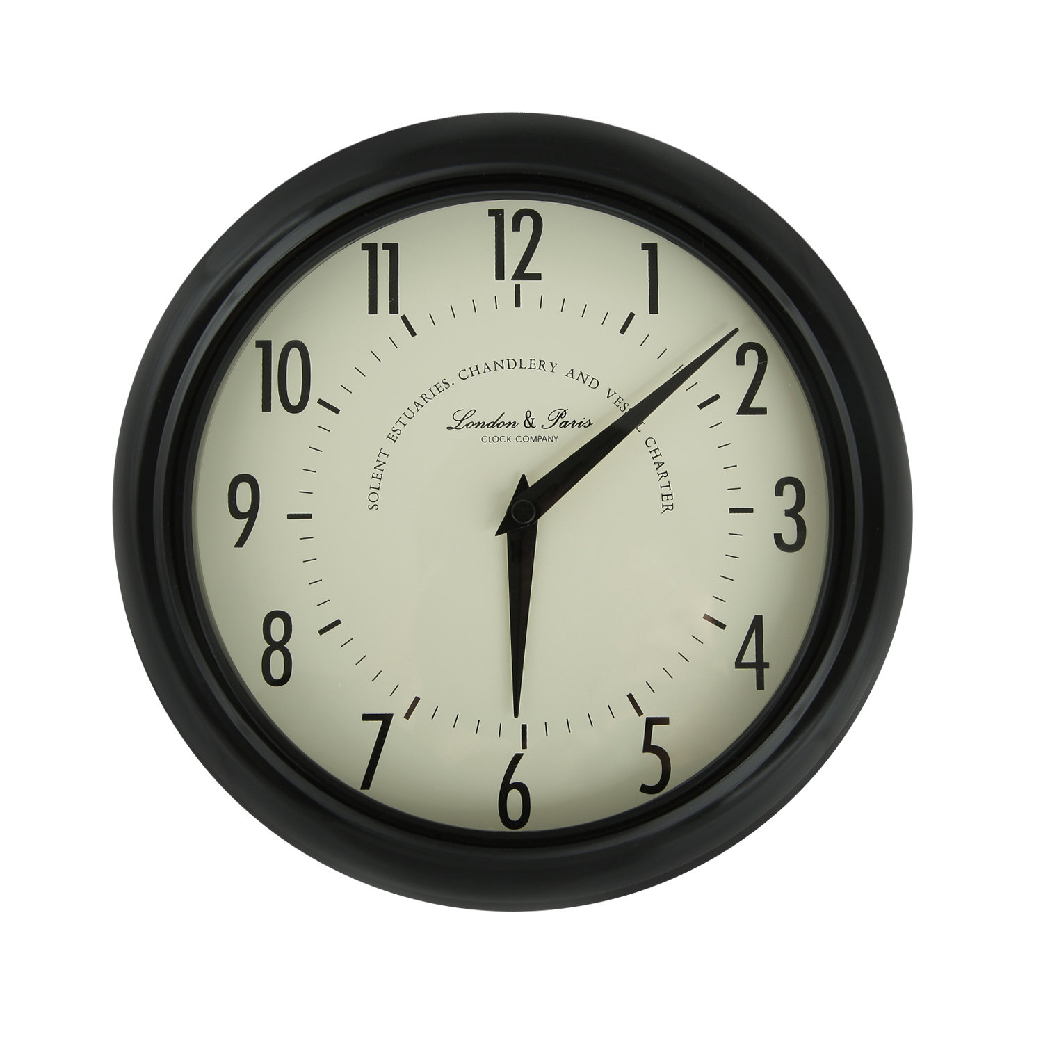 AdecoTrading VintageInspired 9.8" Round Large Numbers Wall Hanging