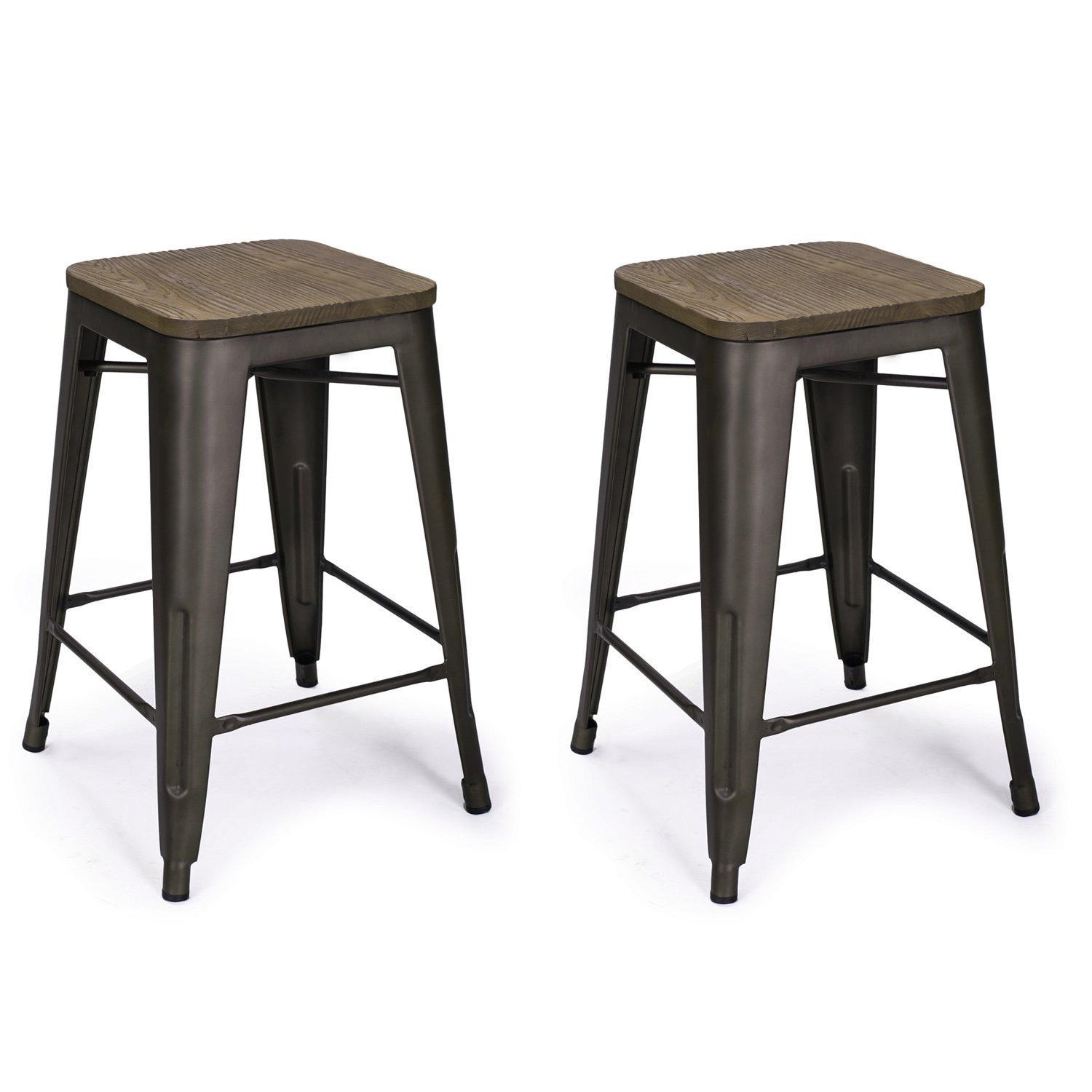 AdecoTrading 24 Bar Stool Reviews Wayfair   24 Bar Stool CH0152 