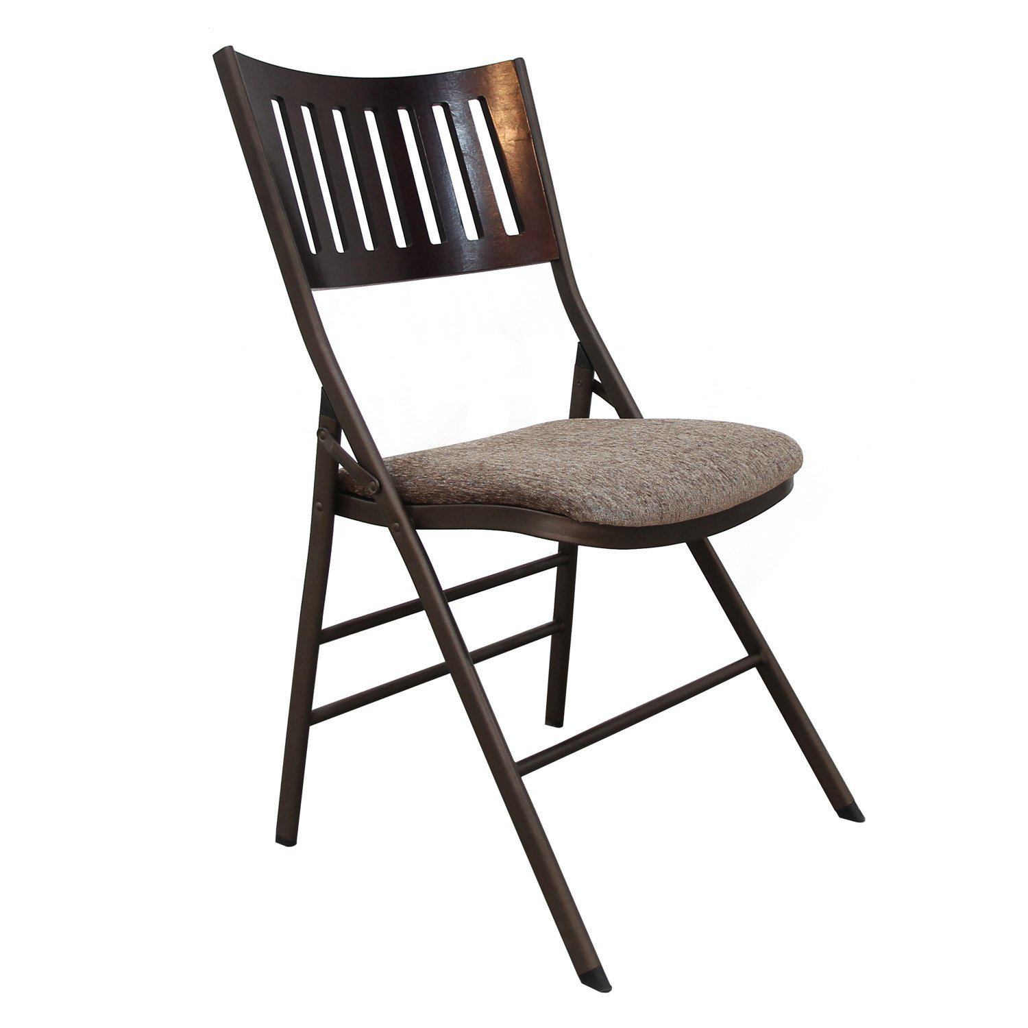 AdecoTrading Tubular Steel Folding Chair & Reviews Wayfair