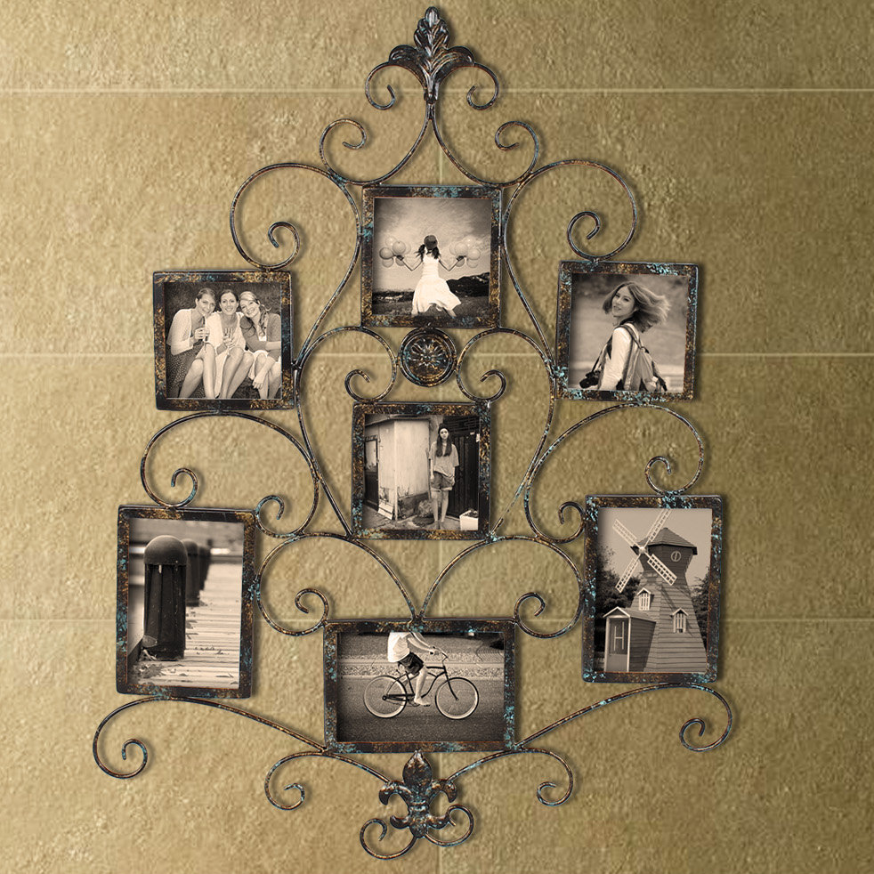 AdecoTrading 5 Opening Collage Metal Picture Frame & Reviews Wayfair