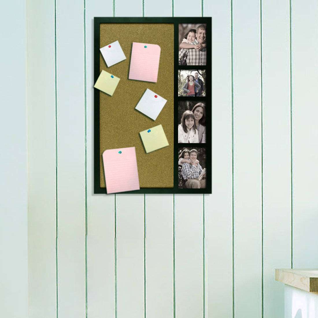 AdecoTrading 4 Opening Bulletin Board Collage Picture Frame Wayfair