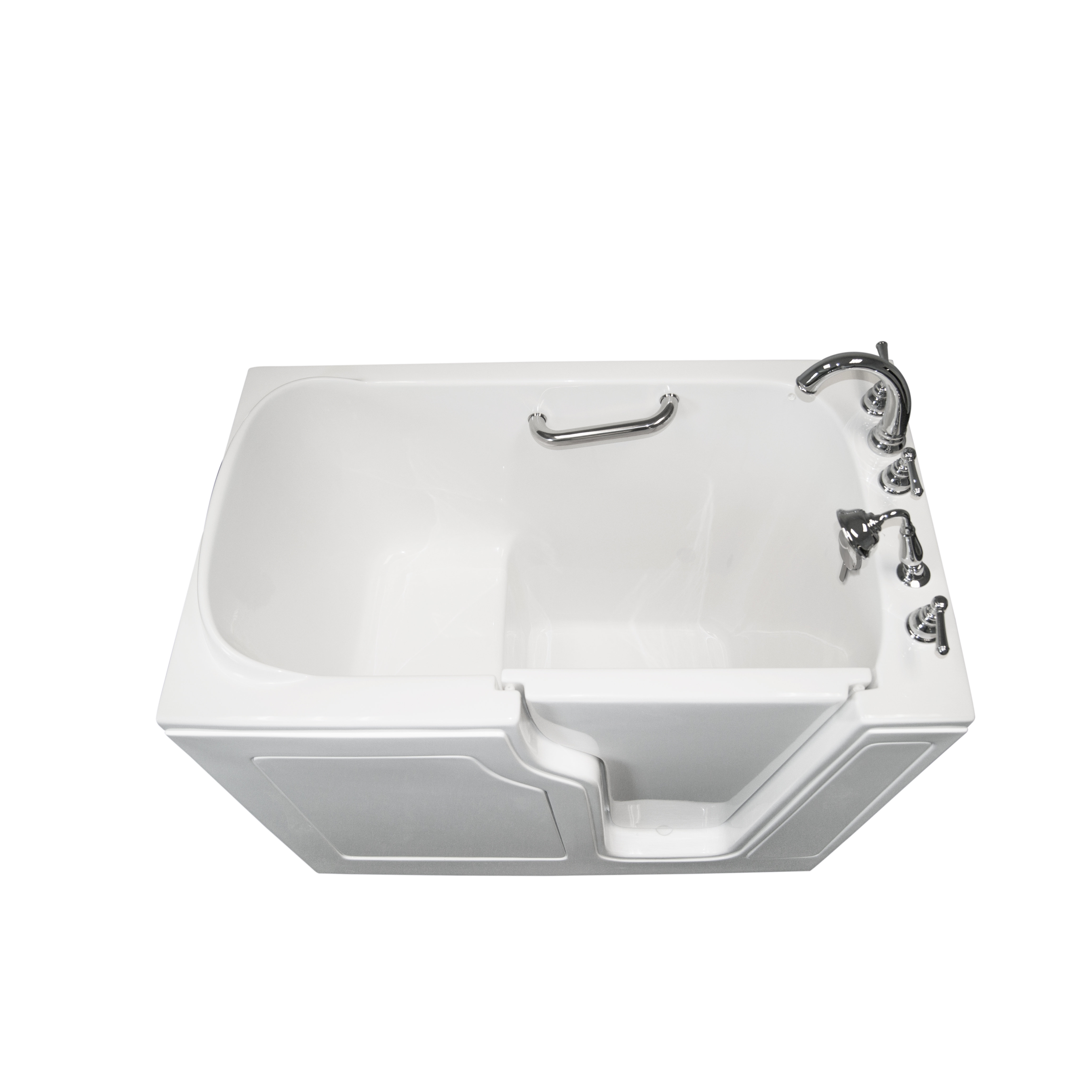A+ WalkIn Tubs Dignity 48" x 28" Soaking Walkln Bathtub Wayfair