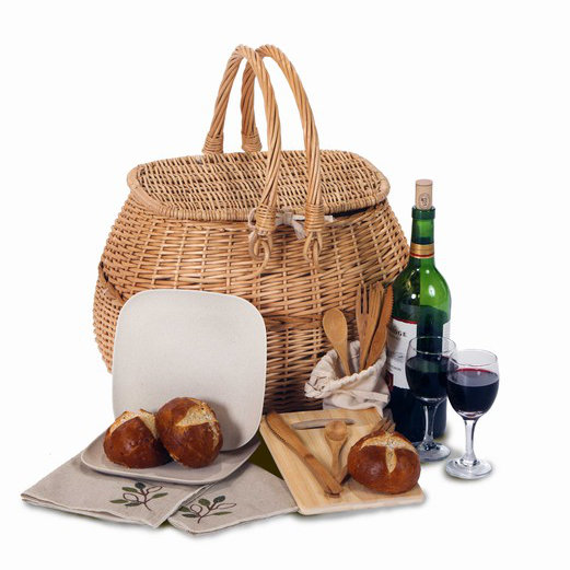 Picnic Plus by Spectrum EcoFriendly Picnic Basket & Reviews Wayfair