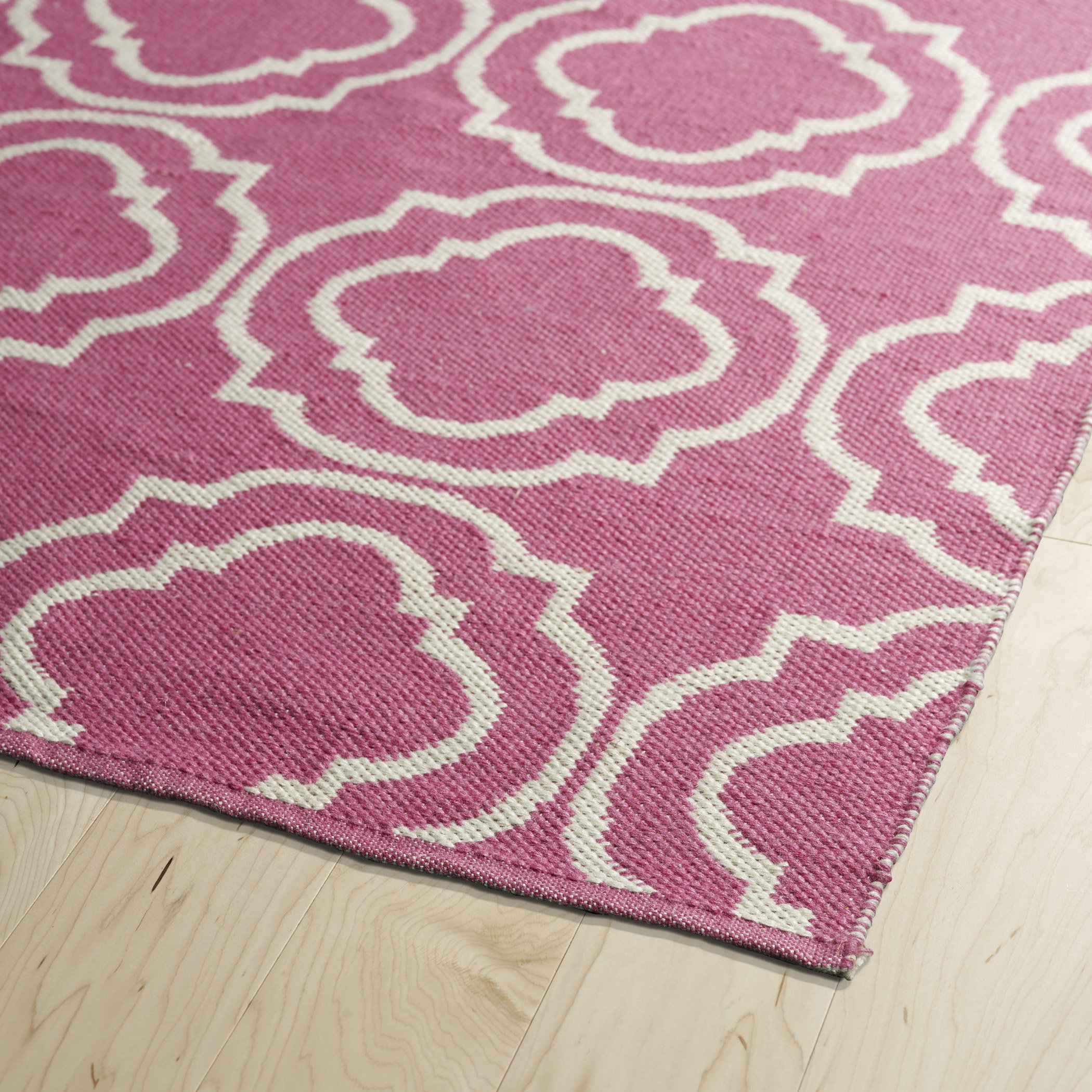Kaleen Brisa Pink/Cream Indoor/Outdoor Area Rug & Reviews Wayfair