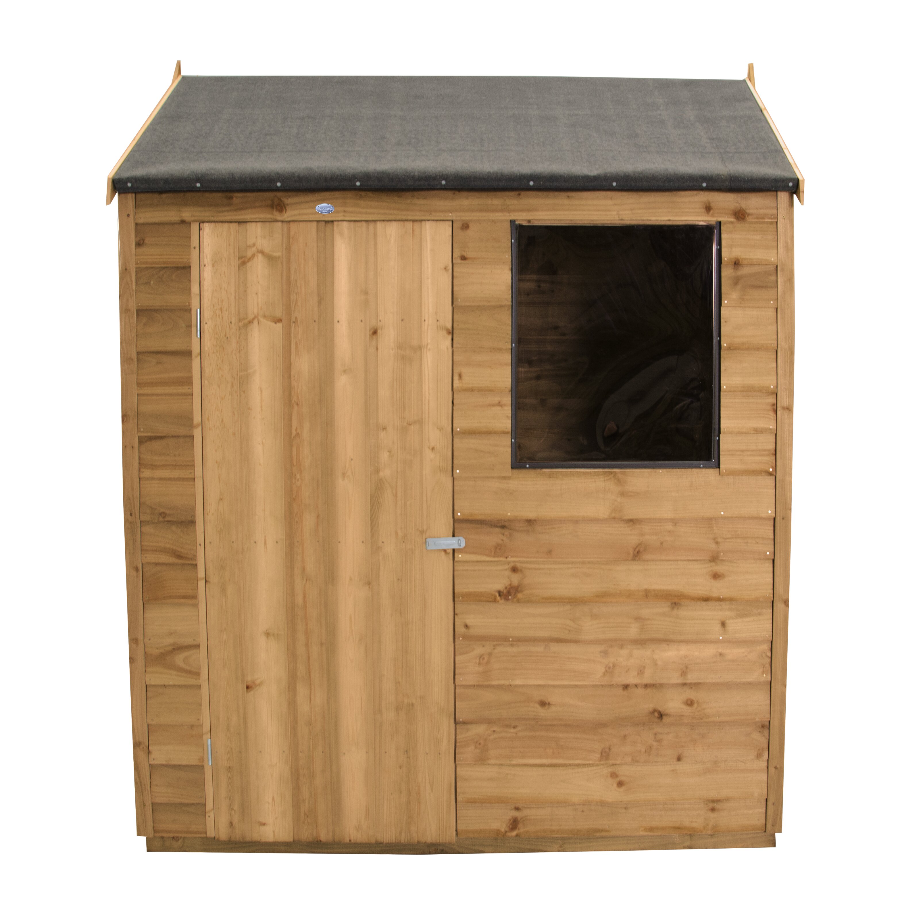 forest garden 6 x 4 wooden storage shed & reviews wayfair uk