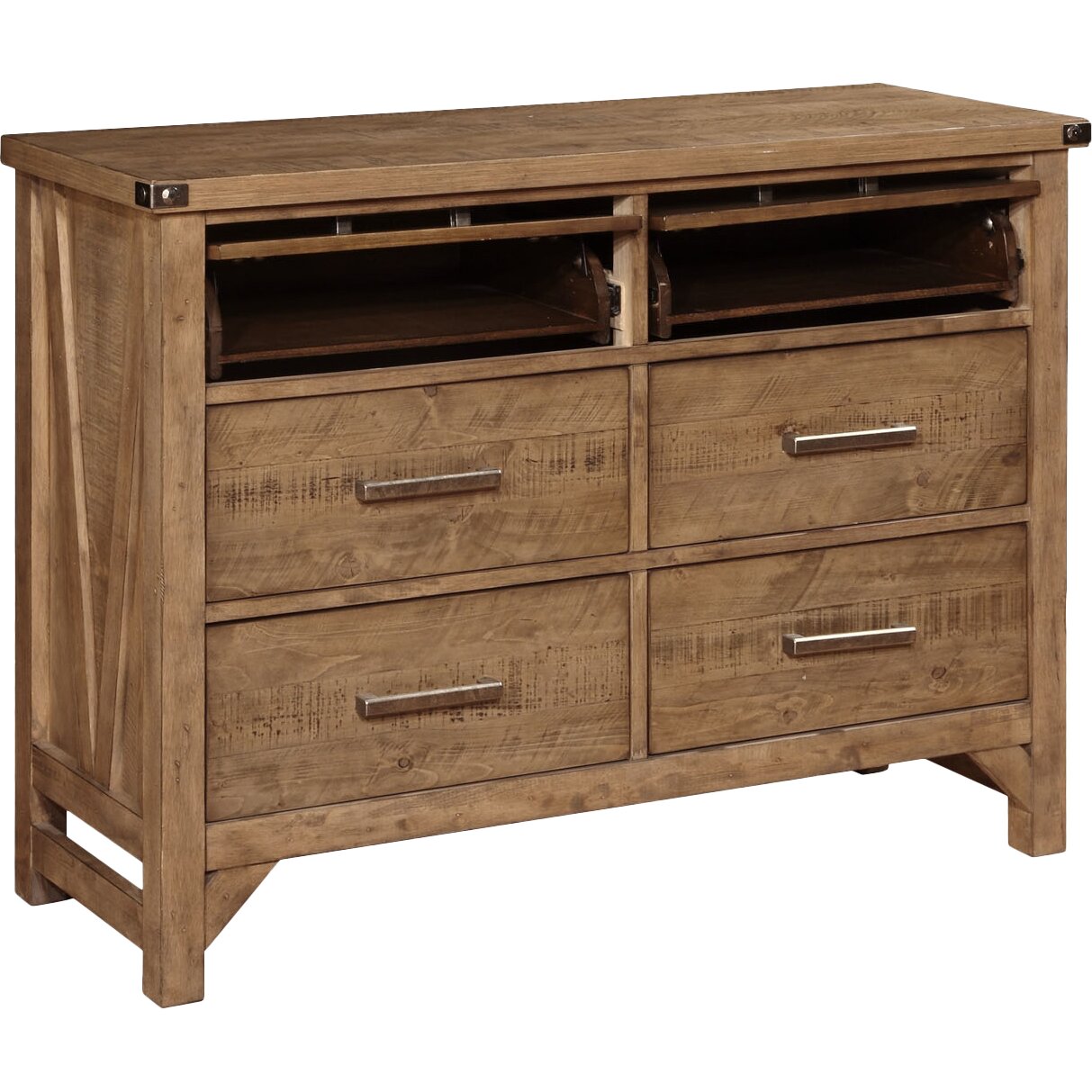 Avalon Furniture Telluride 4 Drawer Media Chest Wayfair