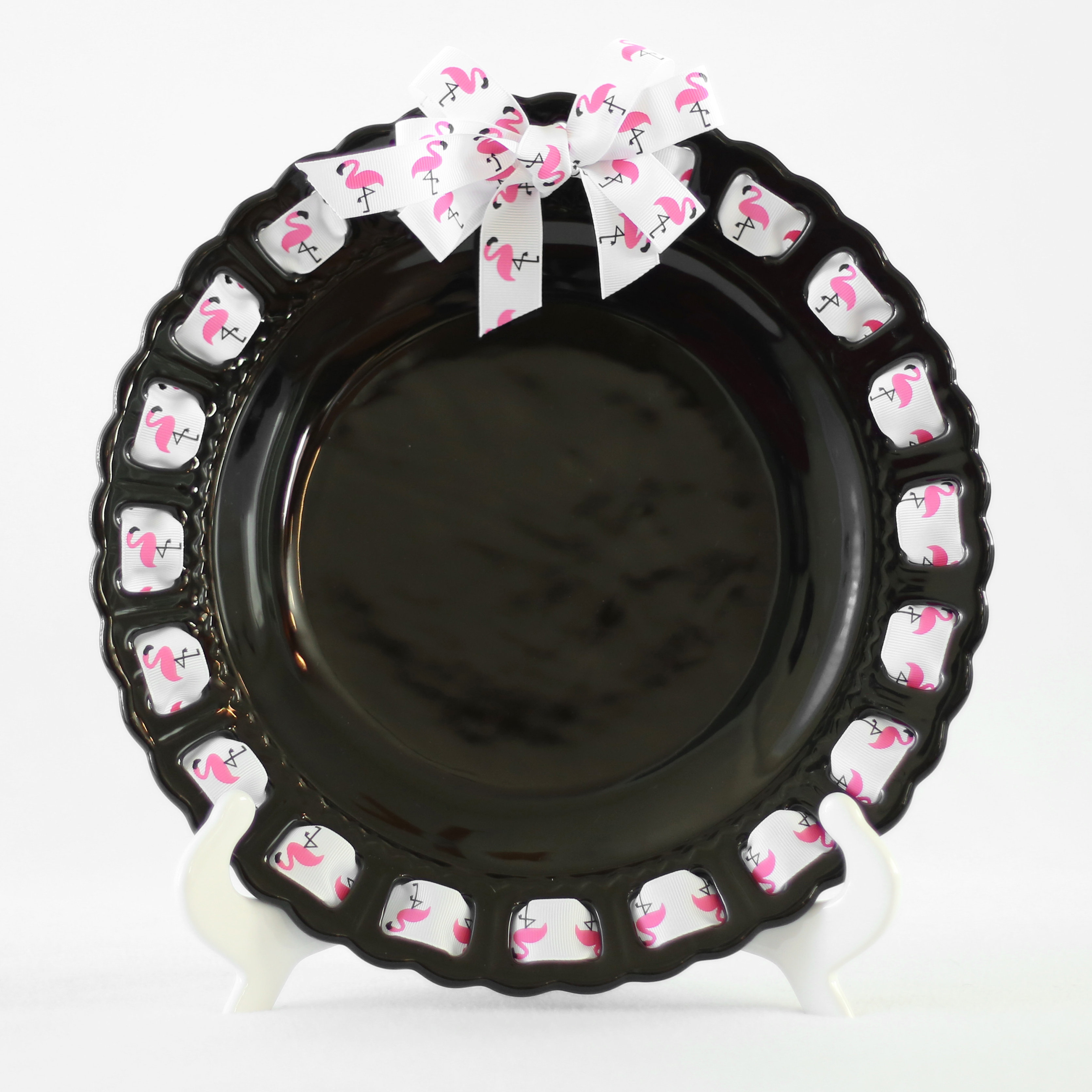 Prissy Plates Decorative Ribbon Plate Wayfair