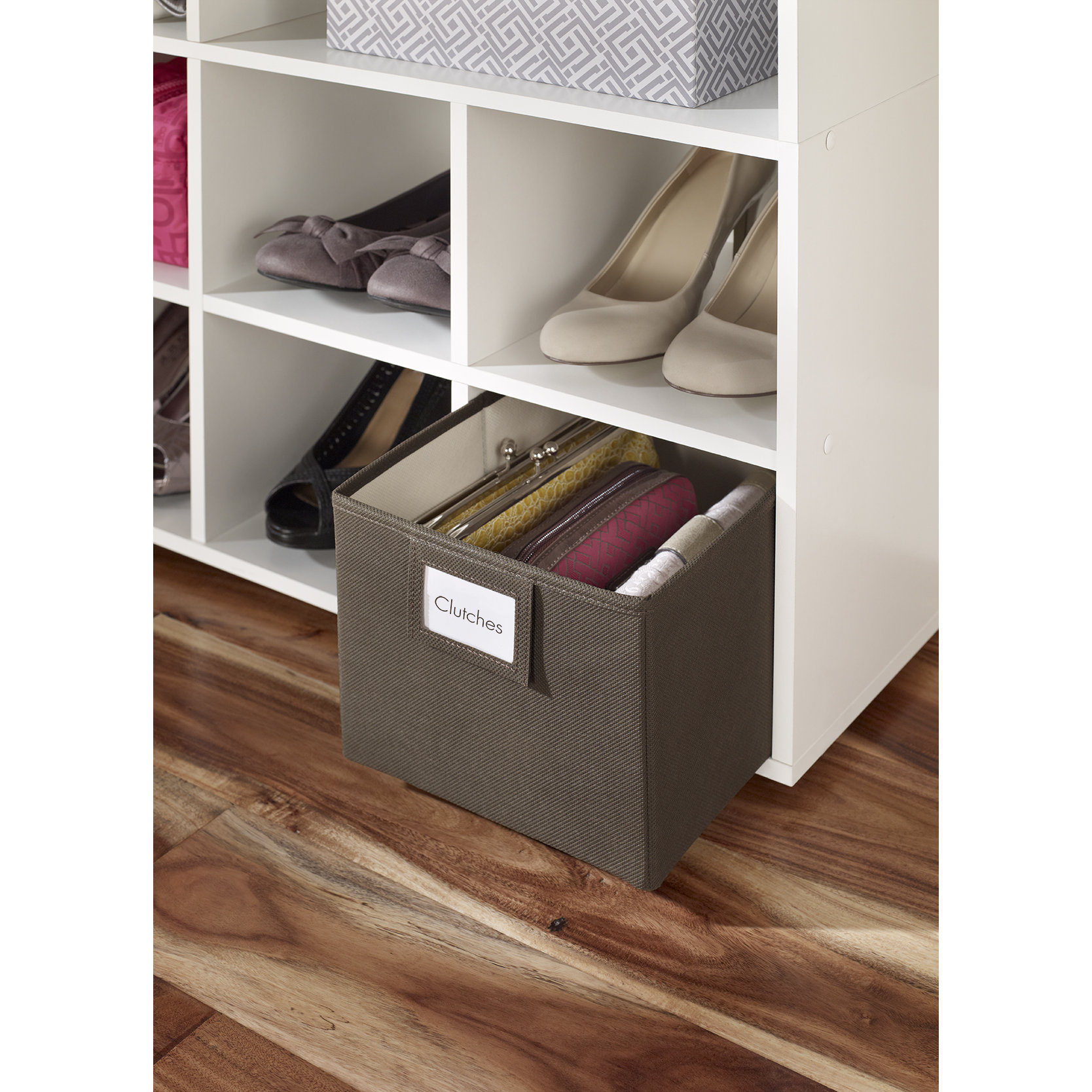 ClosetMaid Fabric Bin with Write On Label & Reviews Wayfair