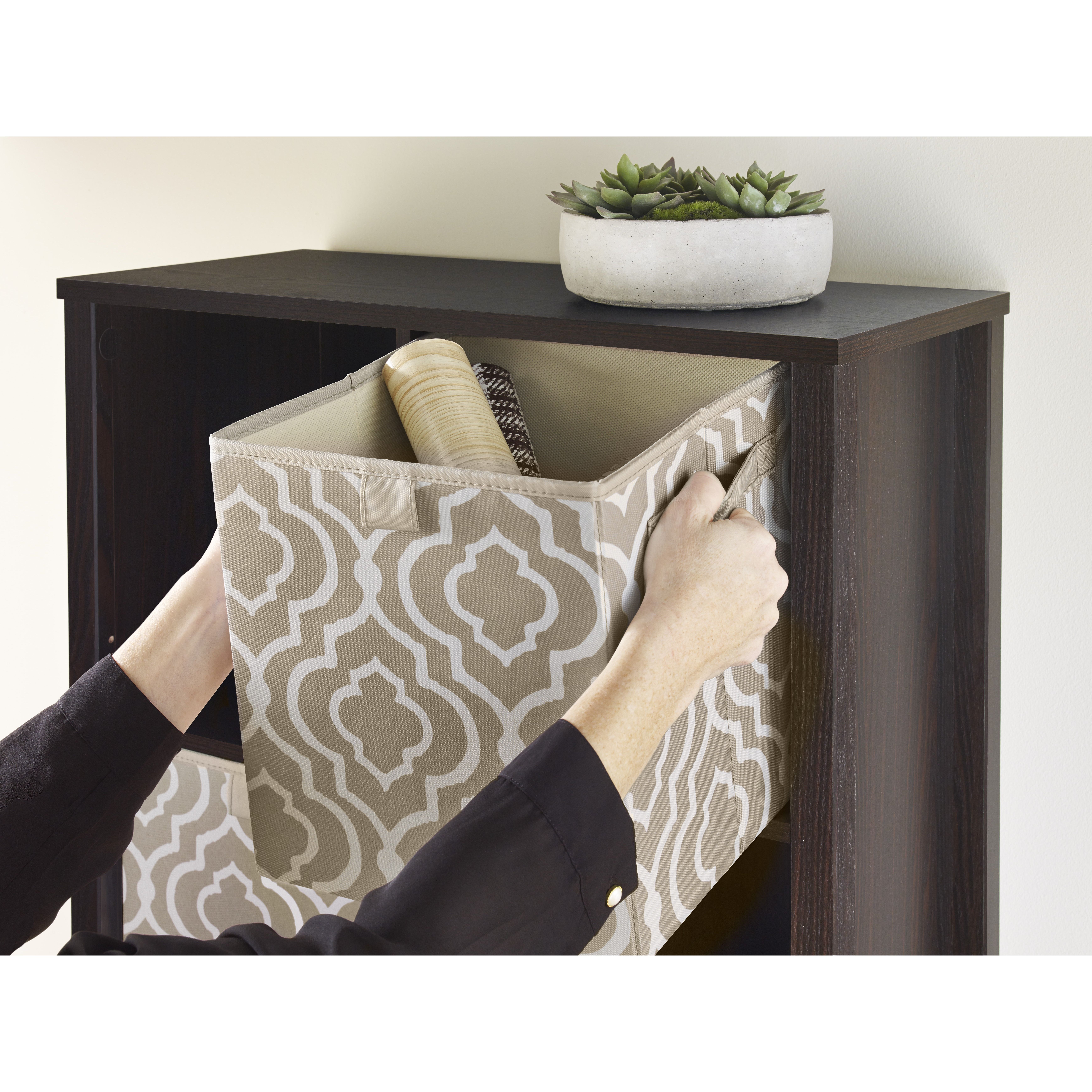 ClosetMaid Premium 2 Handle Storage Bin in Graystone & Reviews Wayfair