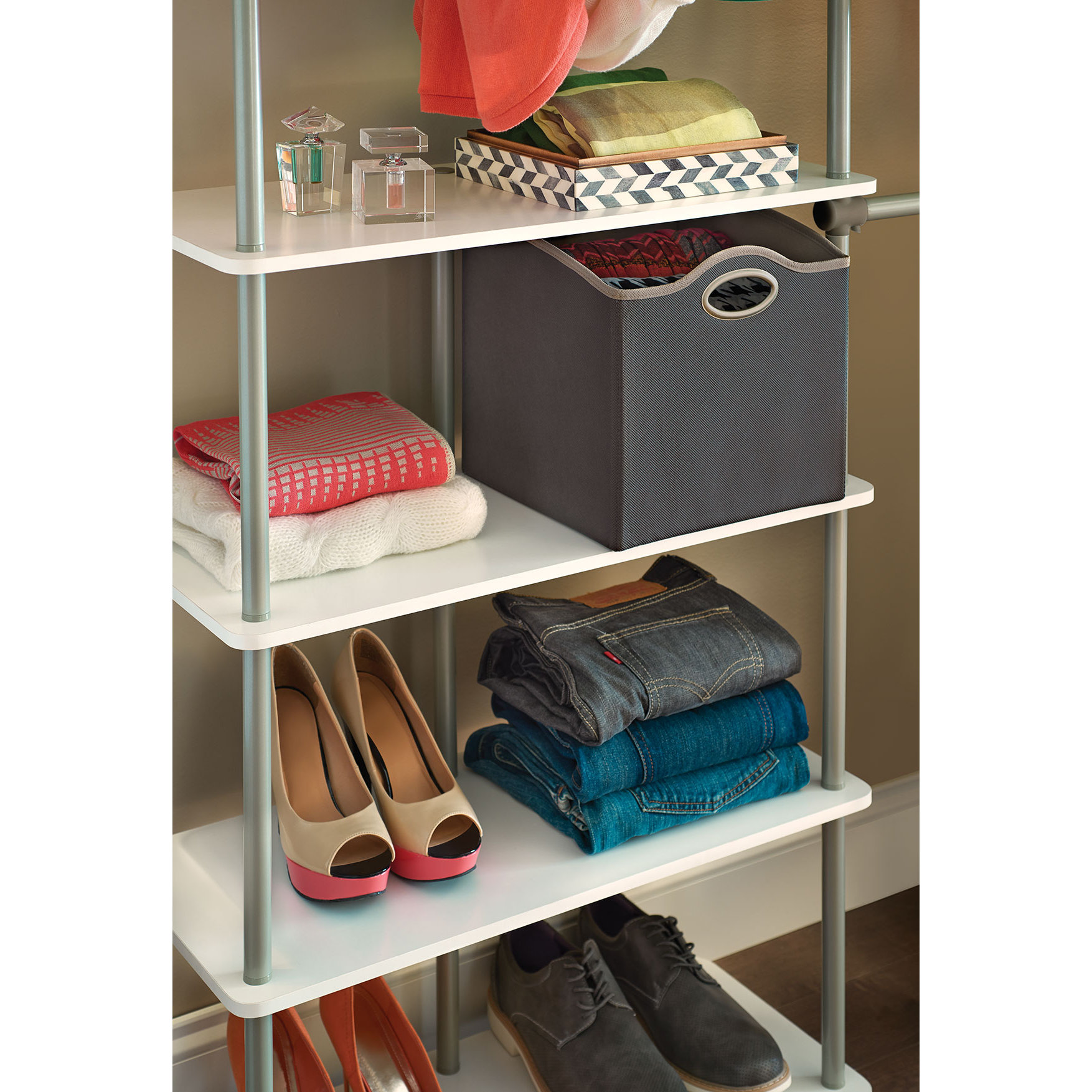 ClosetMaid Small Fabric Storage Bin & Reviews Wayfair