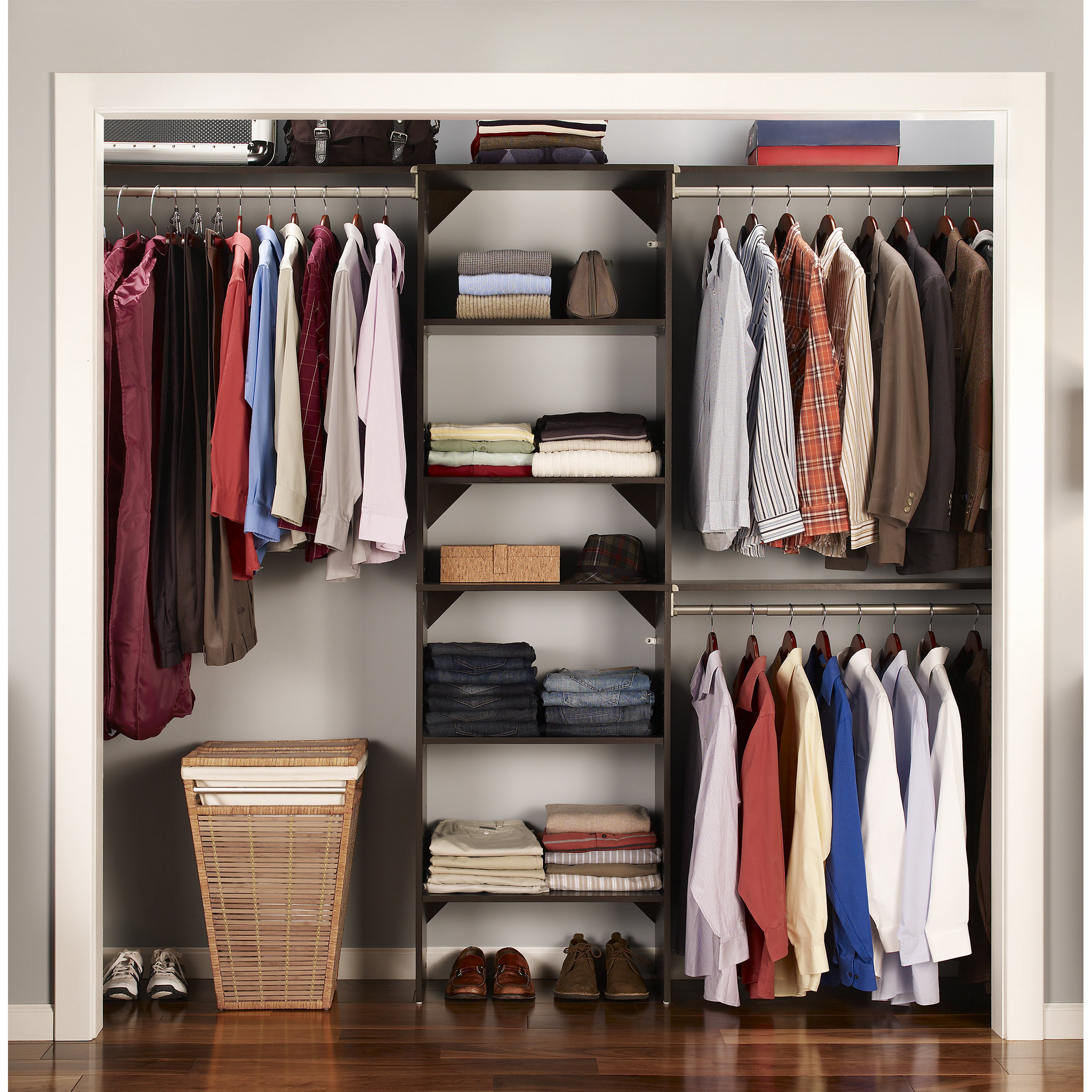 Will Acrylic Shelf Dividers Work With Closetmaid Shelving Ventilated Shelf Dividers
