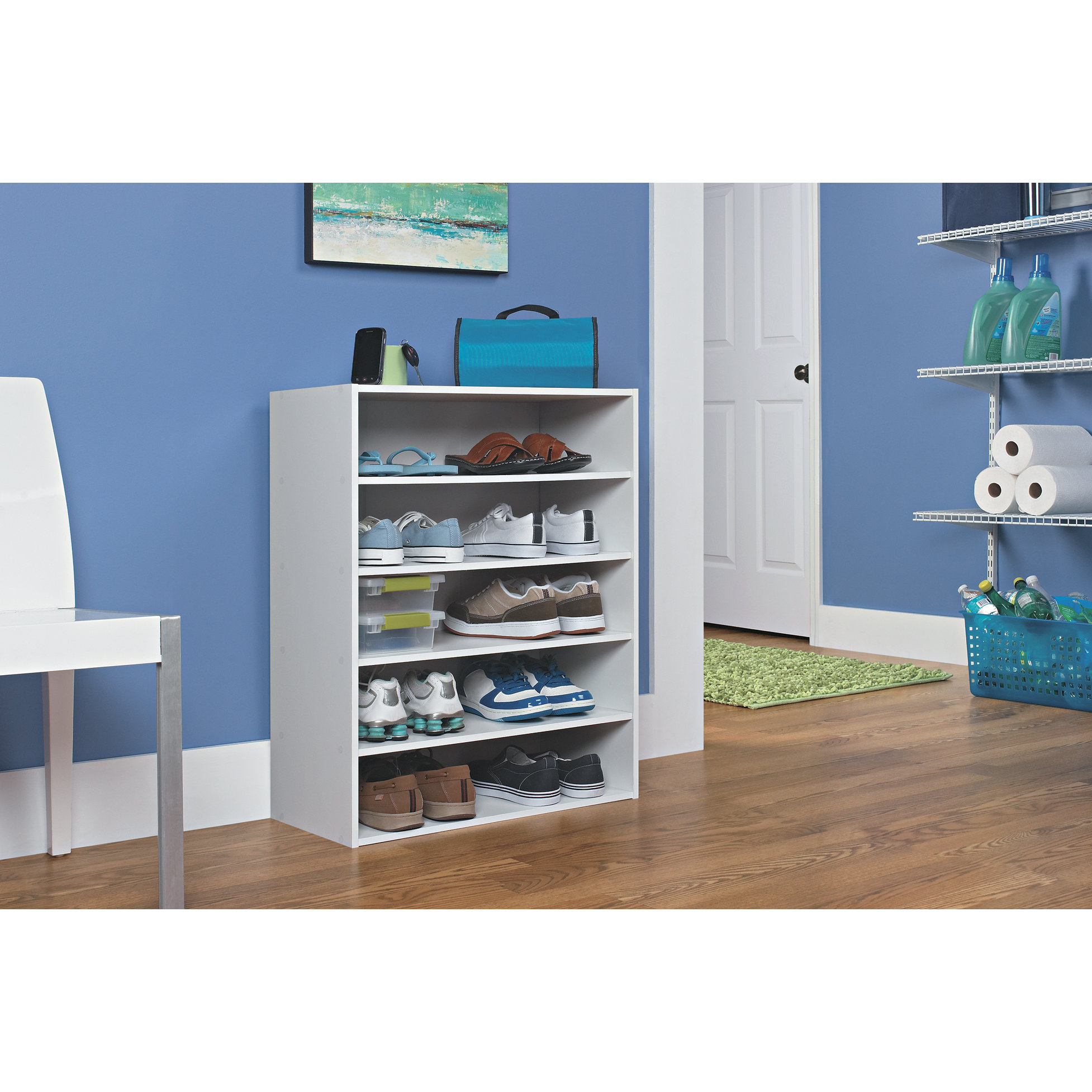 ClosetMaid Stackable 5-Tier Shoe Rack & Reviews | Wayfair