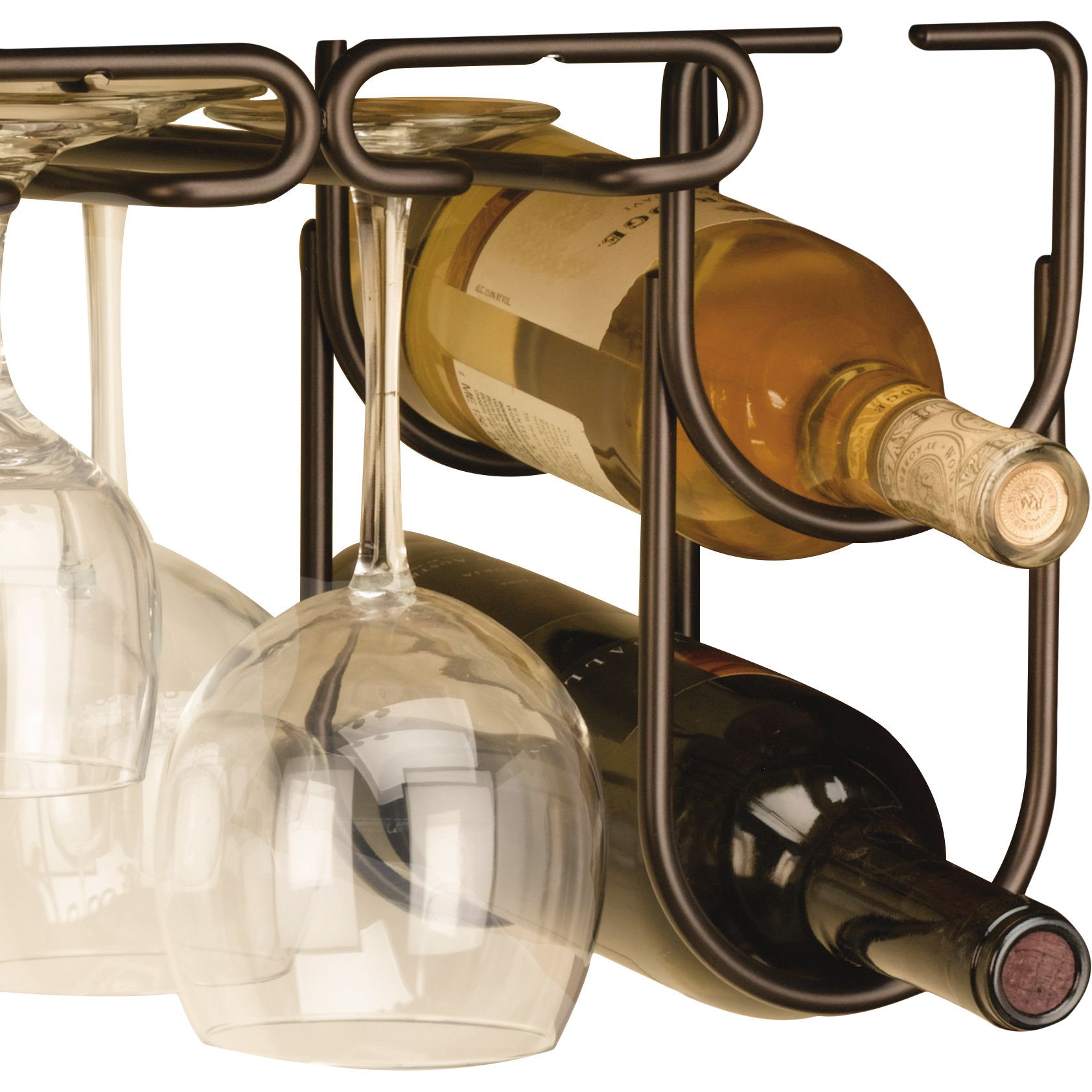 RevAShelf 2 Bottle Hanging Wine Rack & Reviews Wayfair
