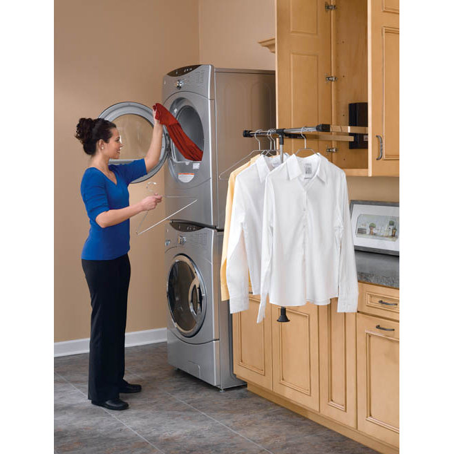 RevAShelf Adjustable PullDown Closet Rod Wayfair