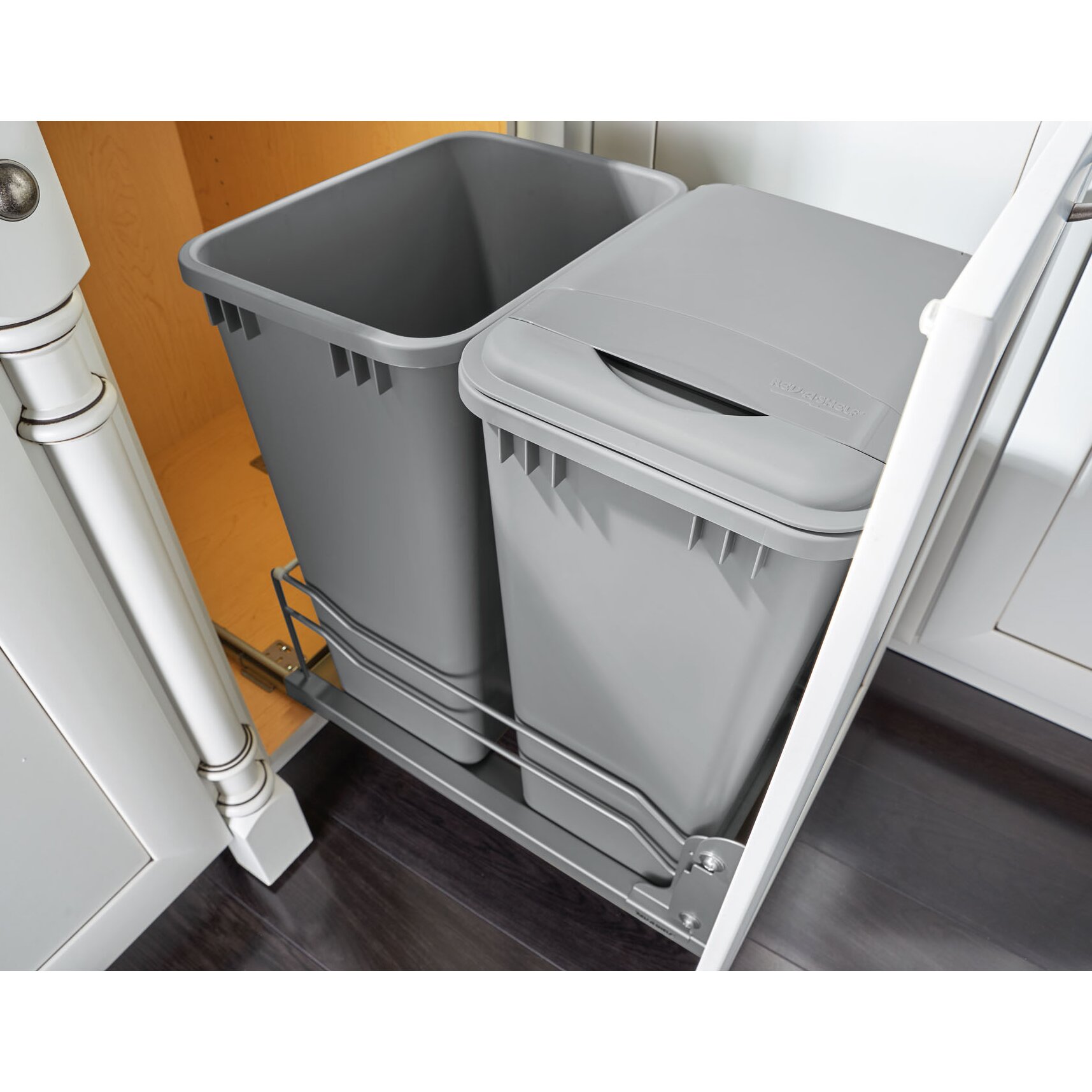 Rev-A-Shelf 12.5 Gallon Pull-Out Waste Container | Wayfair