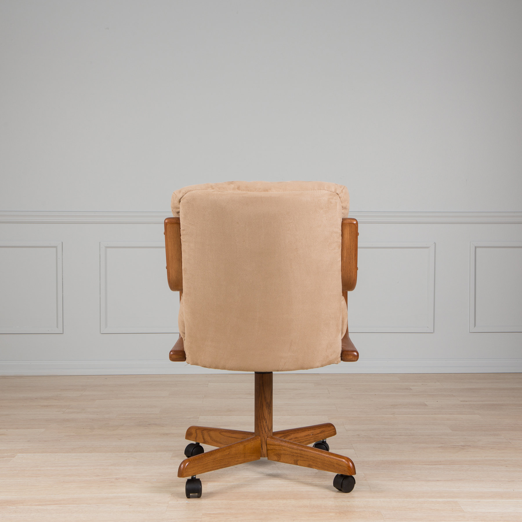 AW Furniture MidBack Dining Caster Chair with Arms & Reviews Wayfair