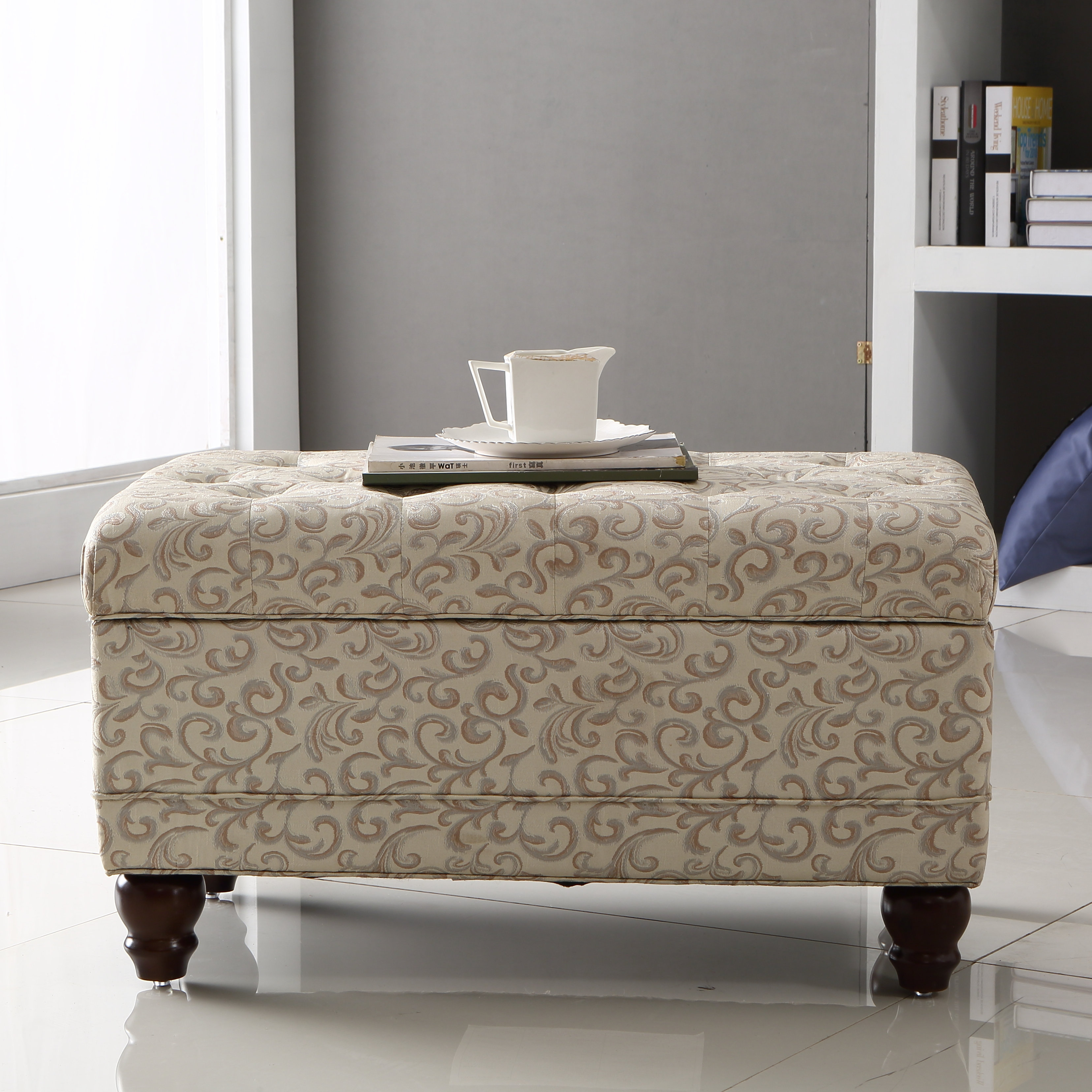 Bellasario Collection Classic Tufted Storage Ottoman & Reviews Wayfair