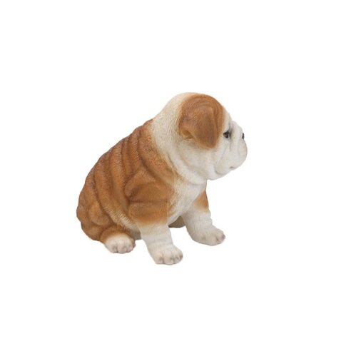 bulldog puppy statue