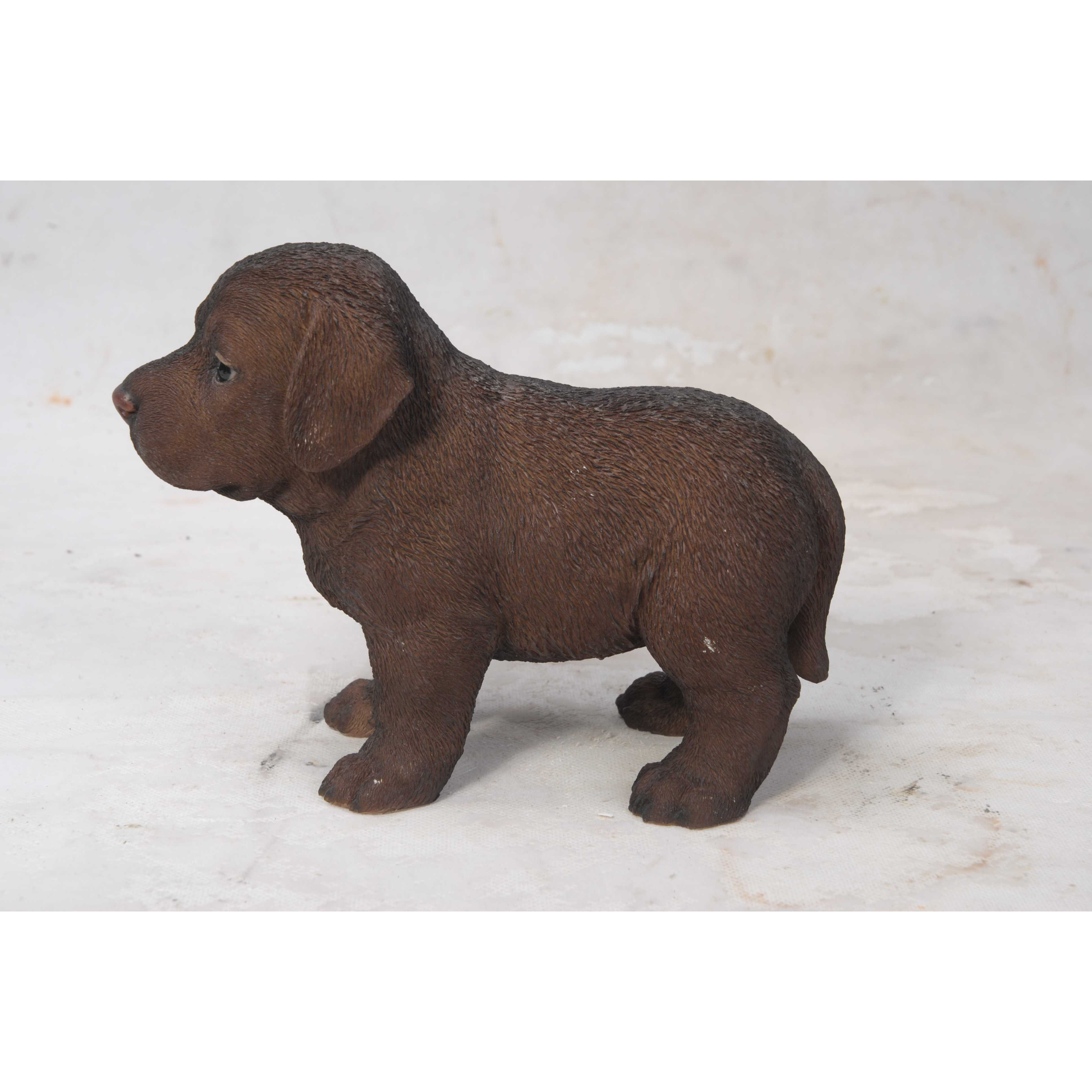 labrador puppy statue