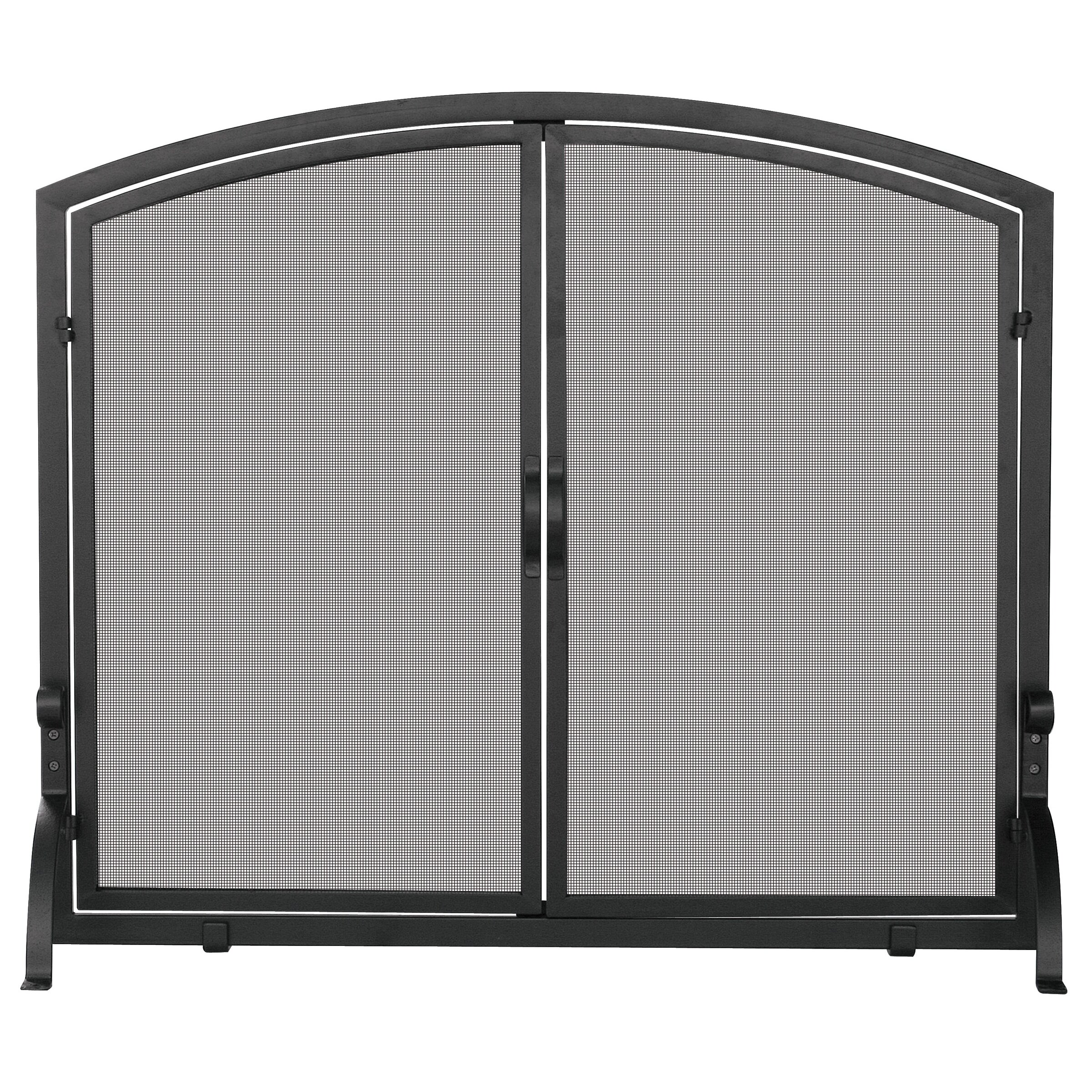 Blue Rhino Uniflame Single Panel Wrought Iron Screen & Reviews | Wayfair