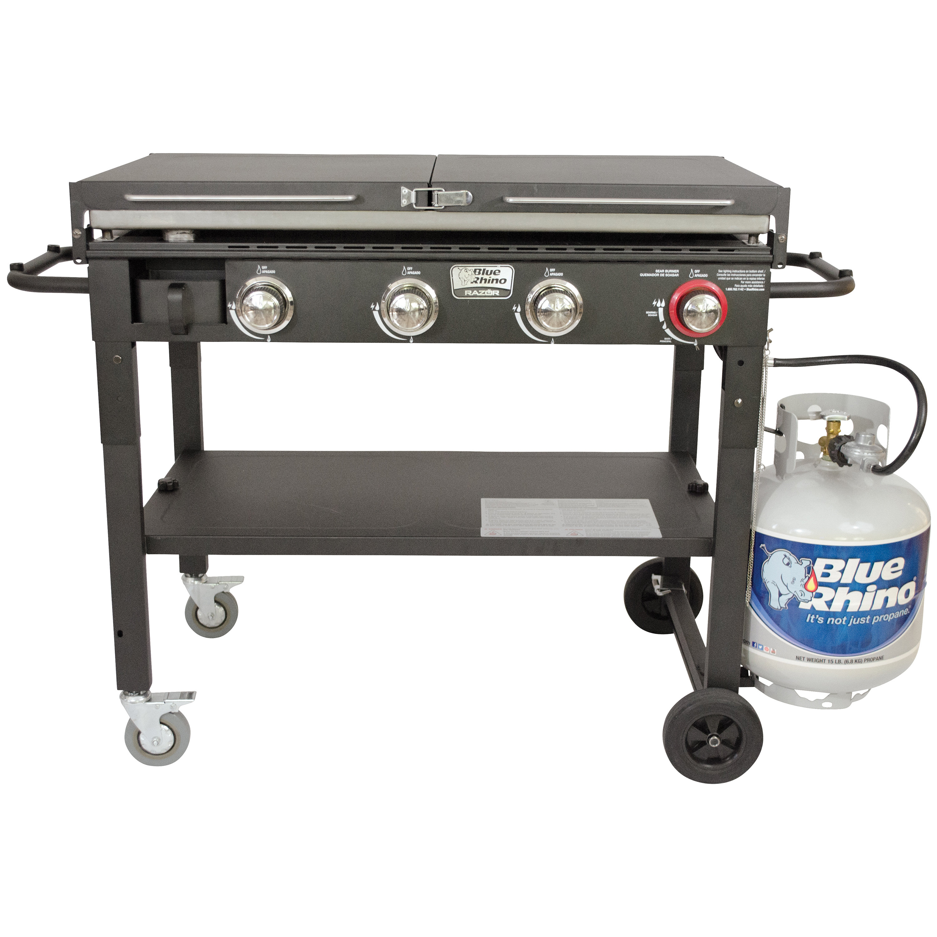 Blue Rhino 24" Razor™ 4Burner Liquid Propane Gas Grill Wayfair