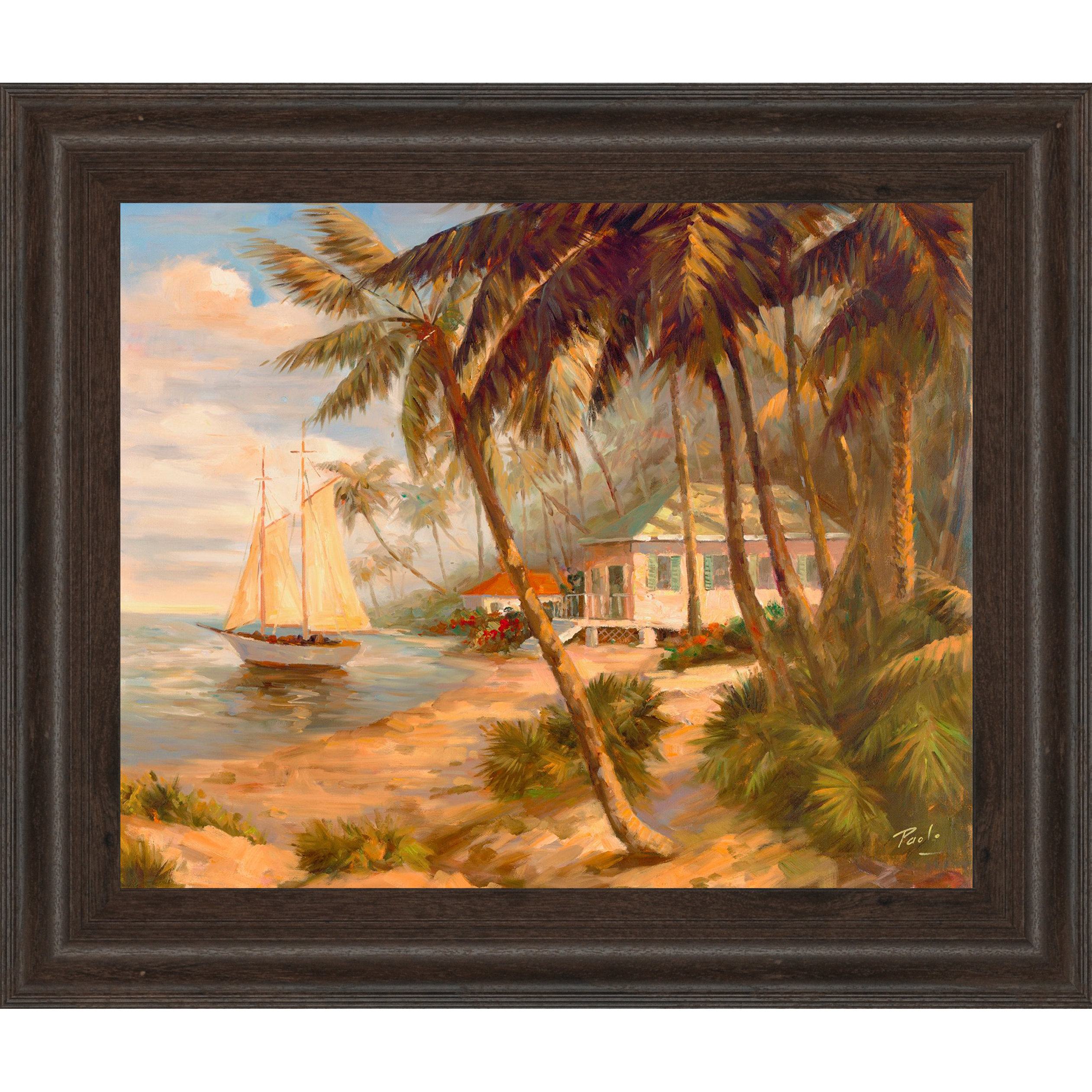 ClassyArtWholesalers Promotional Line by Ruane Manning Framed Painting