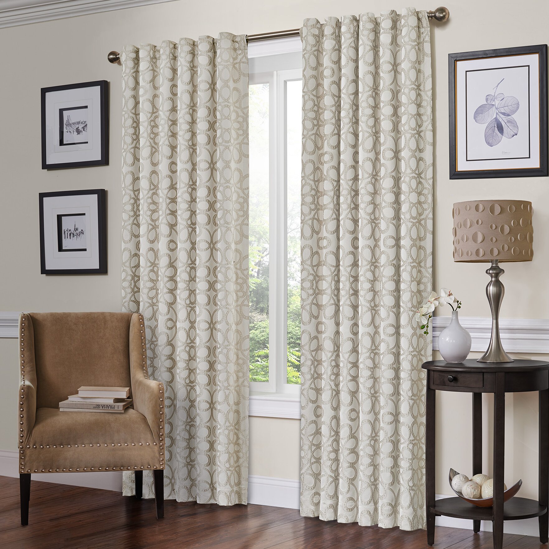 Vue Signature Jessie Window Drape Single Panel & Reviews | Wayfair