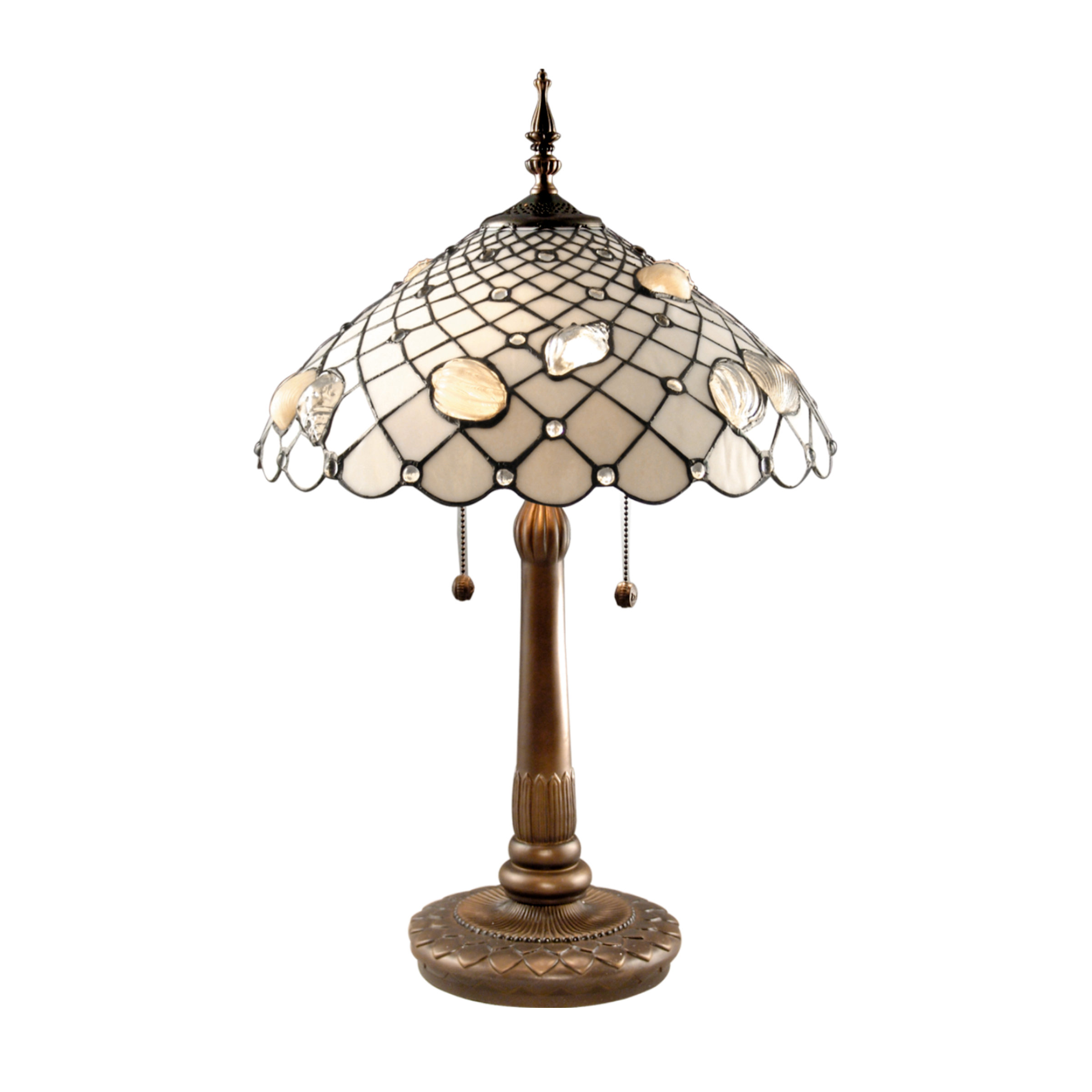 Dale Tiffany Tiffany Shells 26" Table Lamp & Reviews | Wayfair