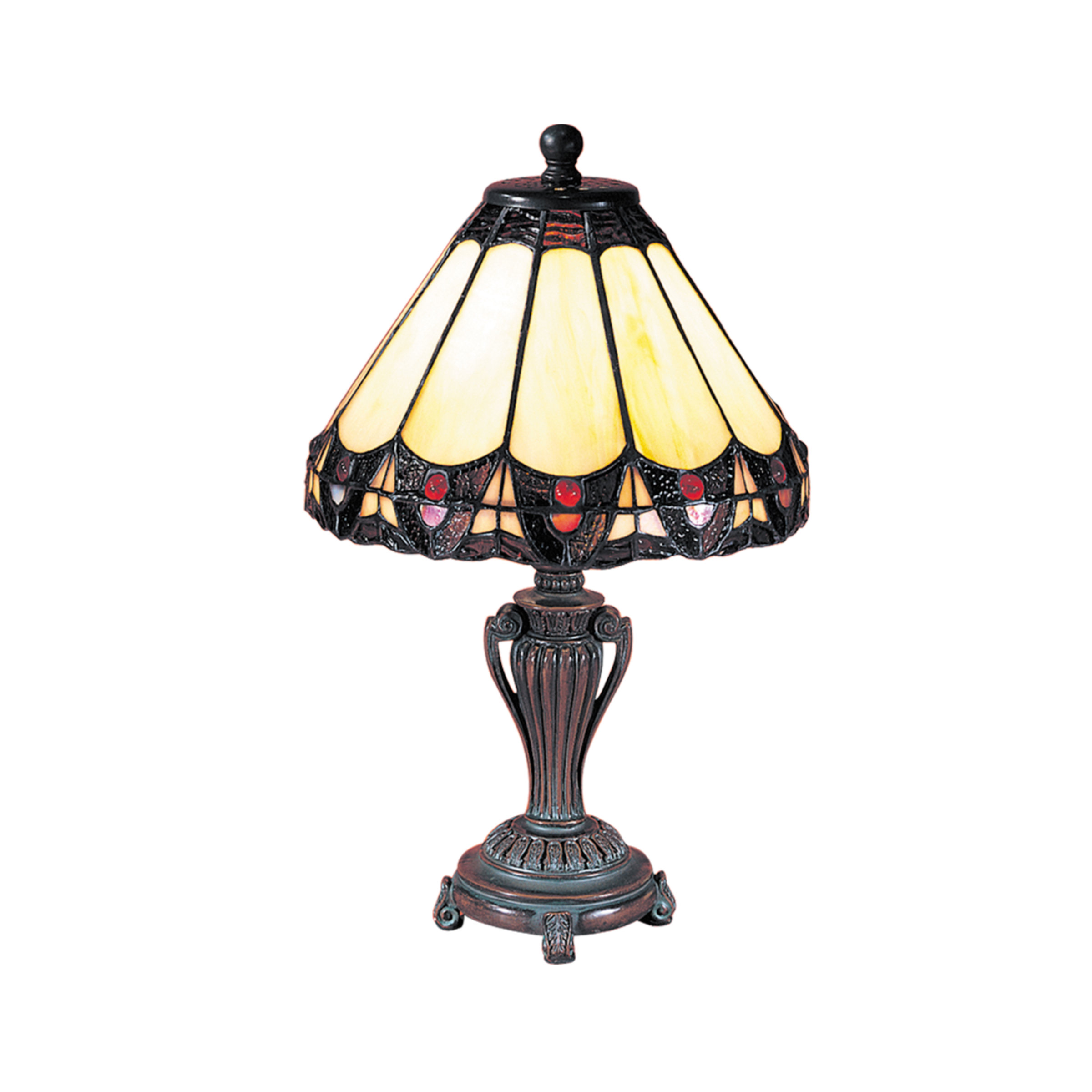 Dale Tiffany Peacock 13.5" Table Lamp & Reviews Wayfair.ca