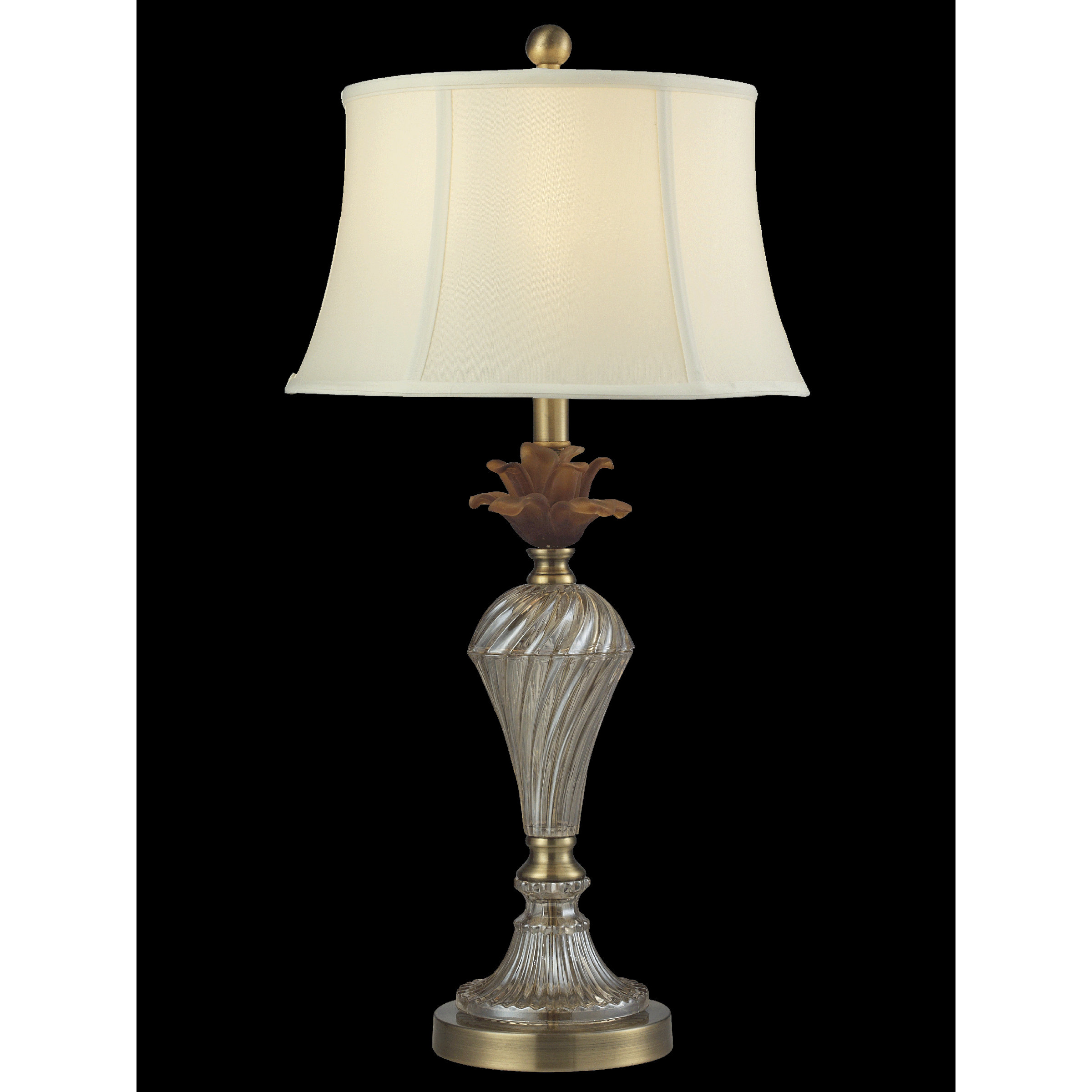 Dale Tiffany Crystal Golden 27.8" Table Lamp & Reviews Wayfair