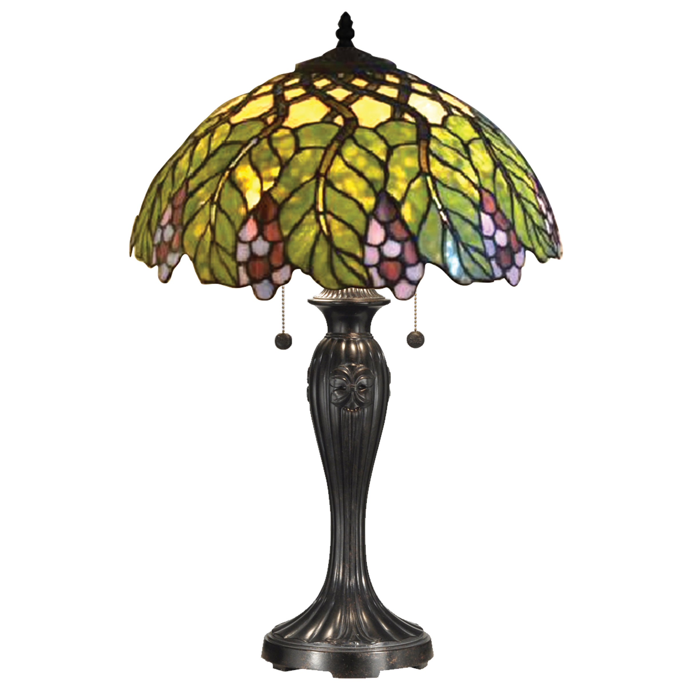 Dale Tiffany Valencia 23" H Table Lamp with Bowl Shade & Reviews Wayfair