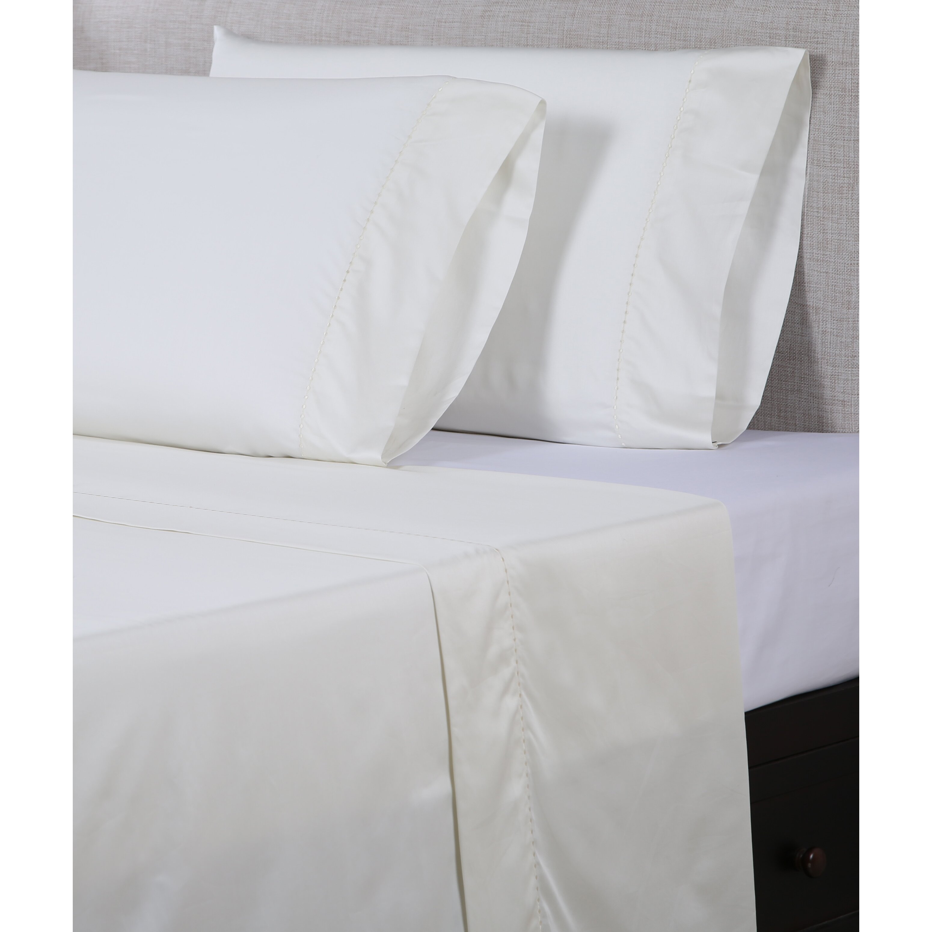 Affluence Home Fashions 600 Thread Count Cotton Sheet Set & Reviews ...