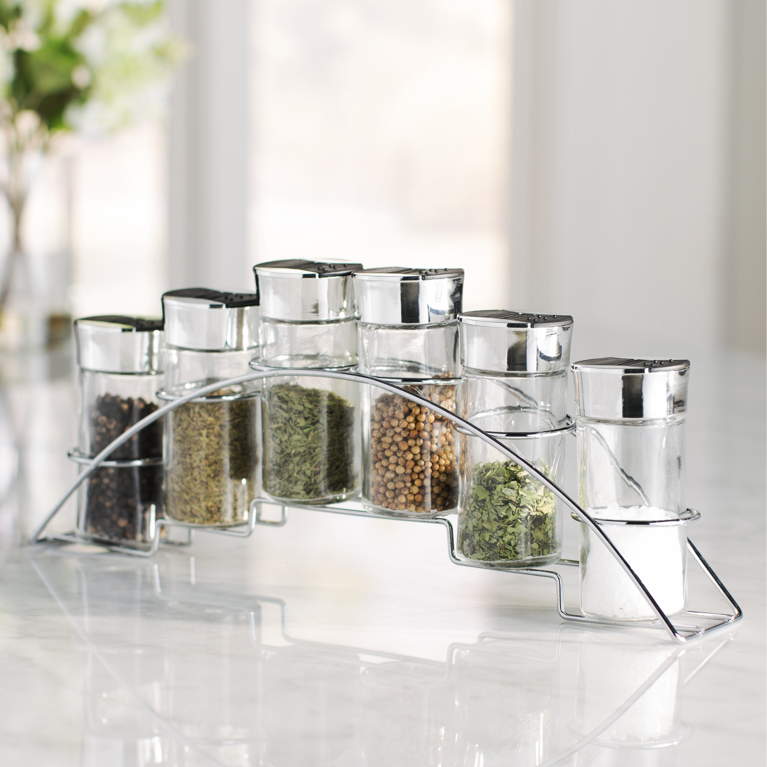 Wayfair Basics Wayfair Basics 6 Piece Spice Rack & Reviews Wayfair