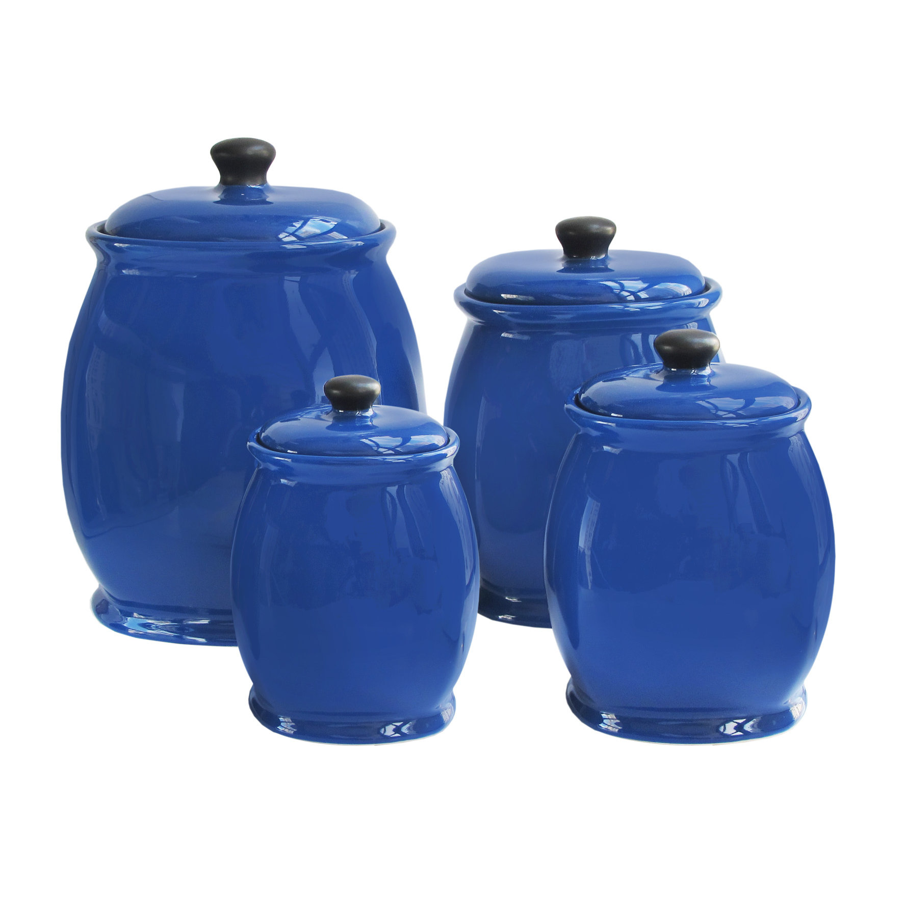 Wayfair Basics Wayfair Basics 4 Piece Canister Set & Reviews Wayfair