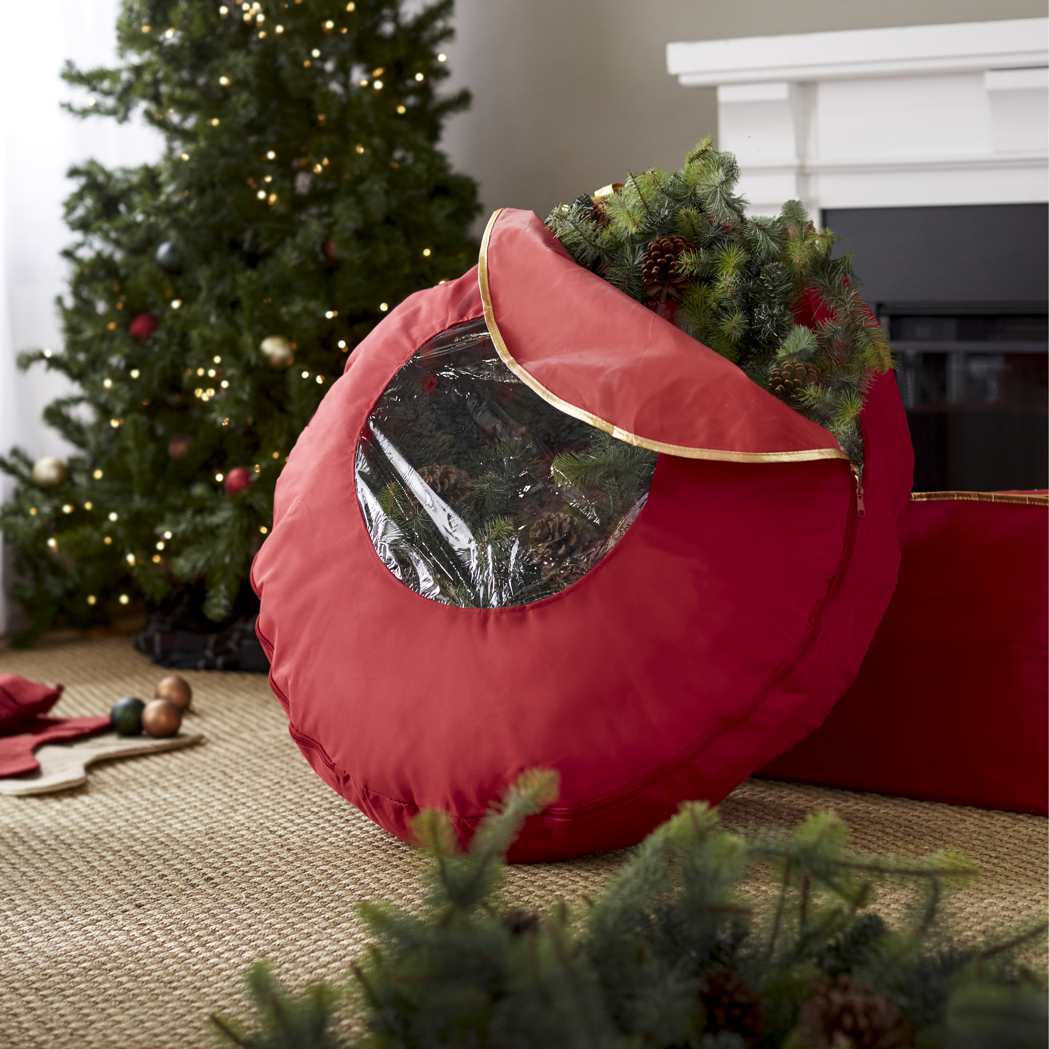 Wayfair Basics Wayfair Basics Christmas 36" Wreath Bag & Reviews Wayfair