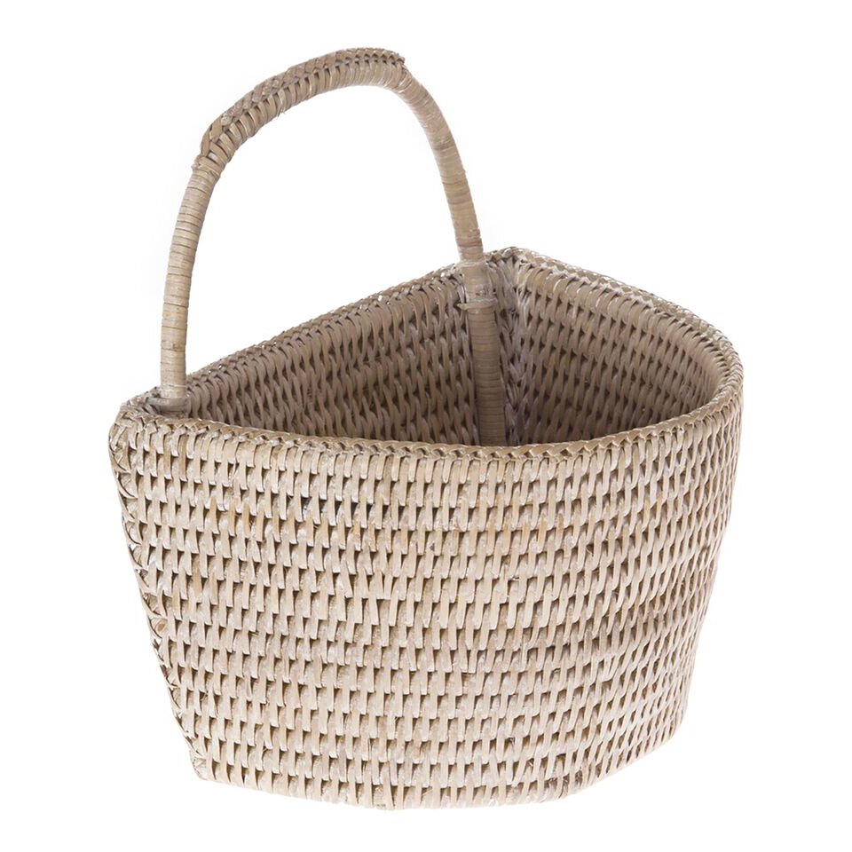 Kouboo La Jolla Handwoven Rattan Wall Basket & Reviews | Wayfair.ca