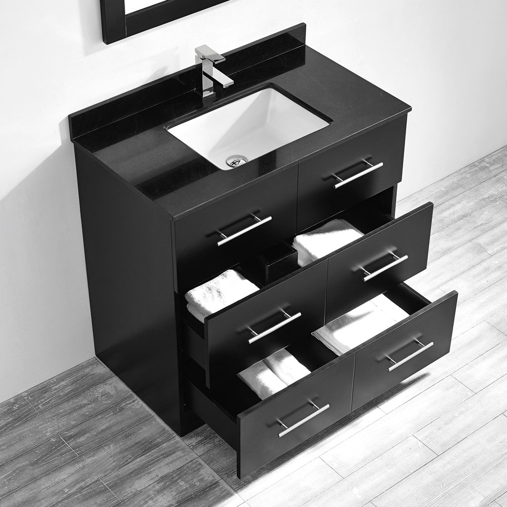 Vinnova Latina 36" Single Vanity Set with Mirror Wayfair