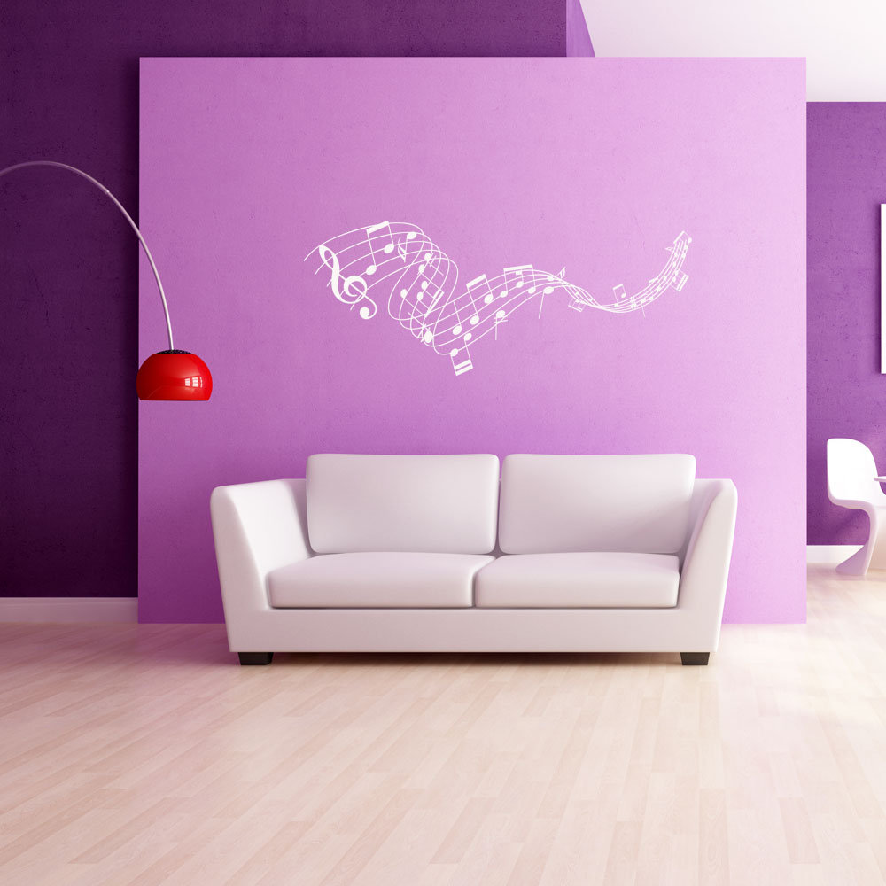 Style and Apply Music Staff Wall Decal Wayfair