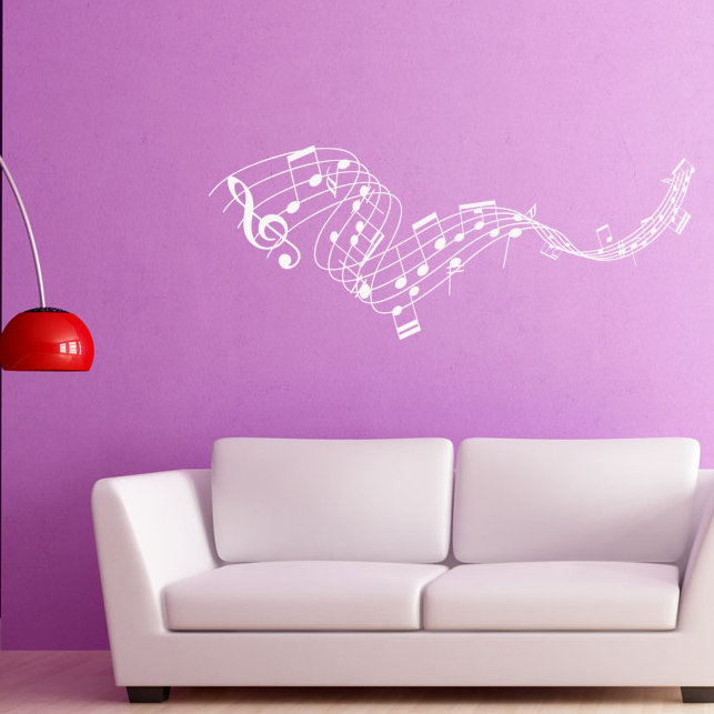 Style and Apply Music Staff Wall Decal Wayfair