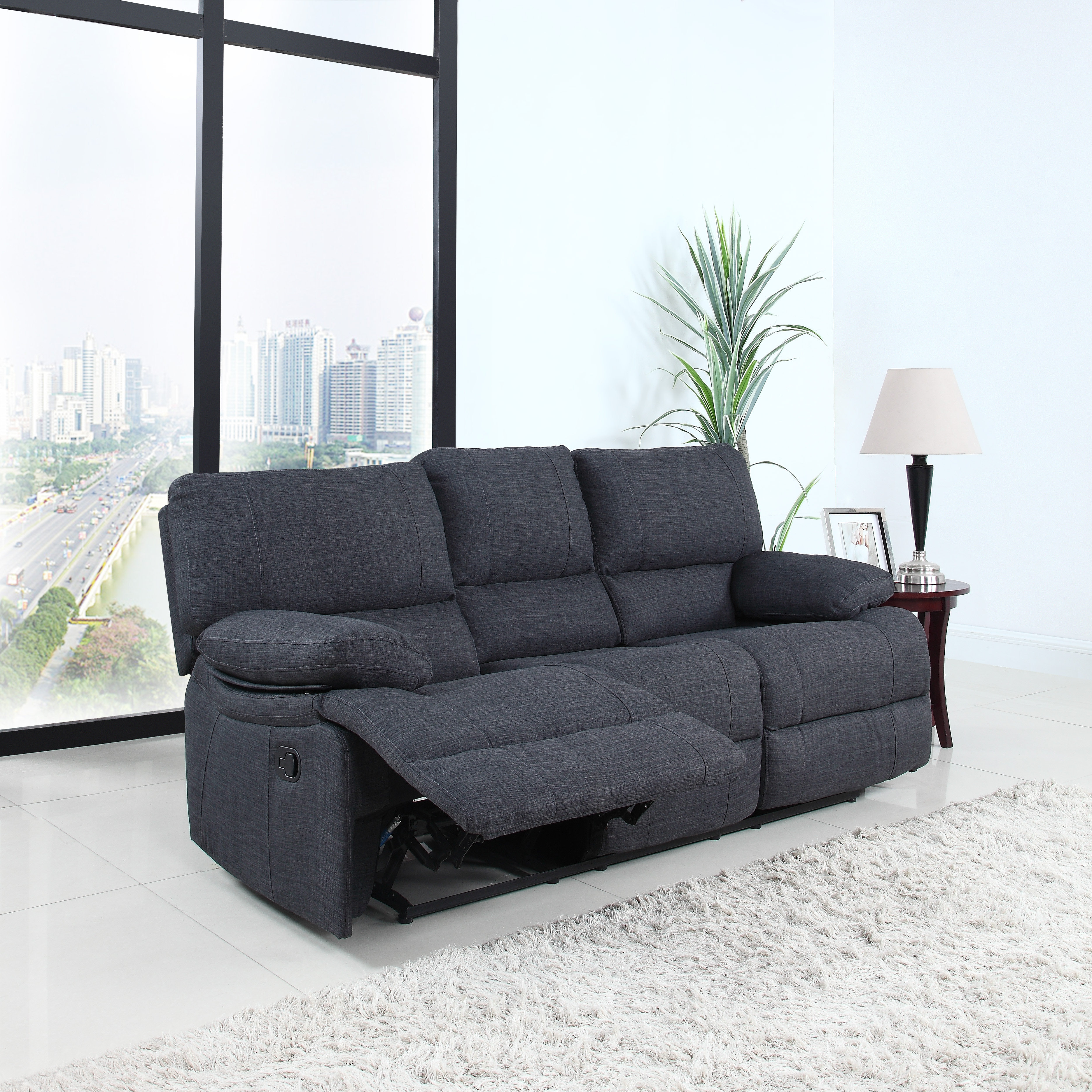 Madison Home USA Oversize Reclining Sofa & Reviews Wayfair