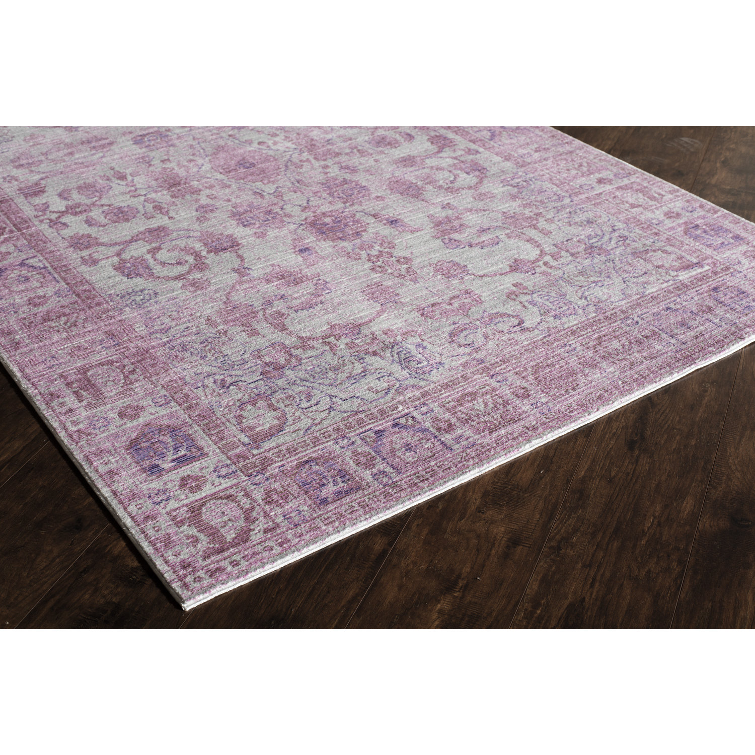 Rugs America Asteria Lavender Area Rug & Reviews Wayfair