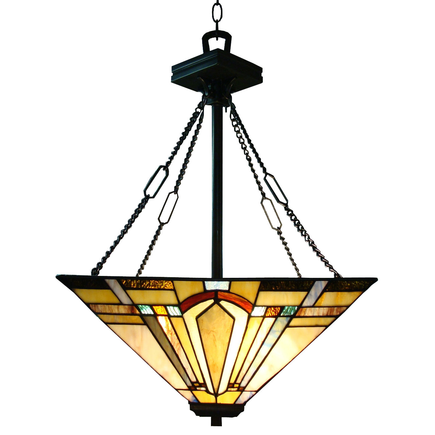 Fine Art Lighting Tiffany 3 Light Pendant & Reviews Wayfair